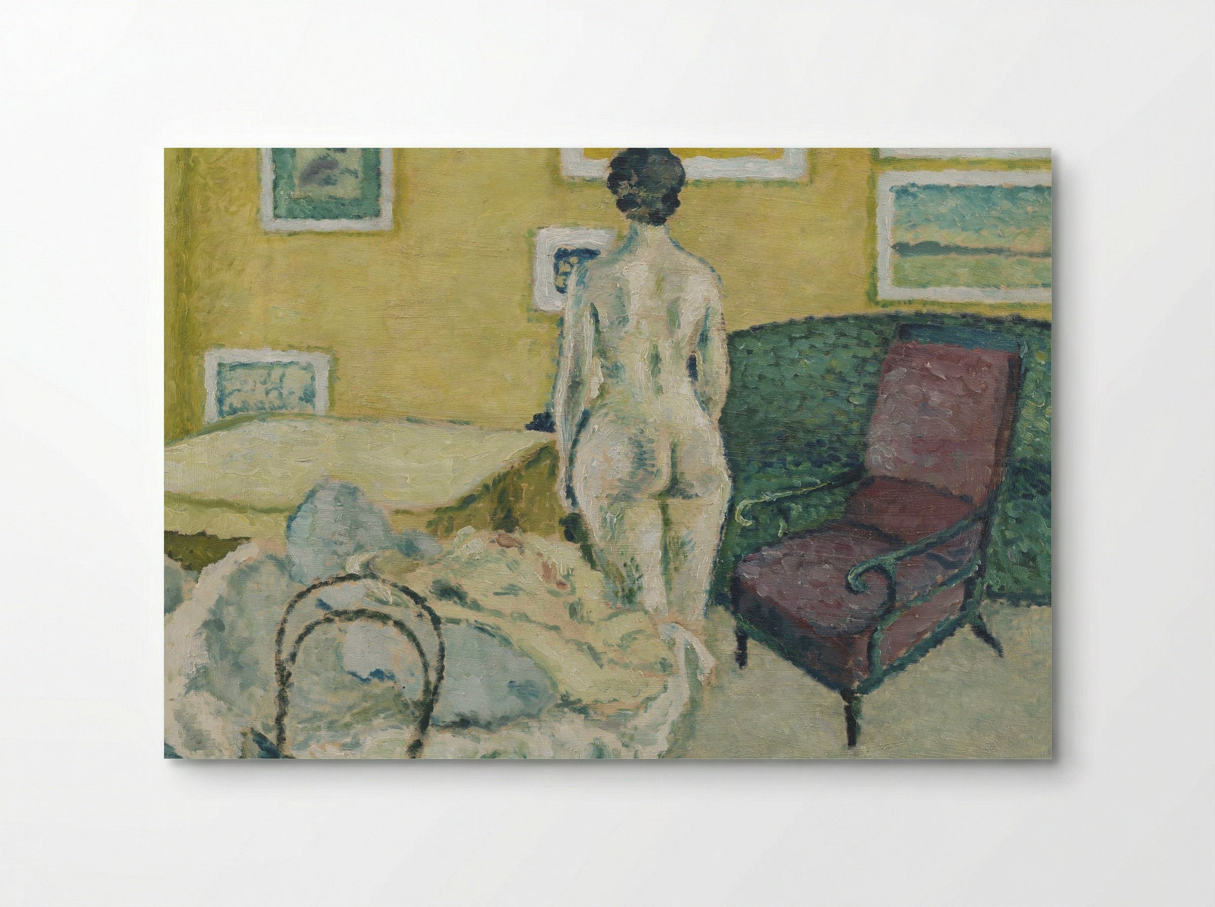 Model Figure in Interior - Harald Giersing - Poster