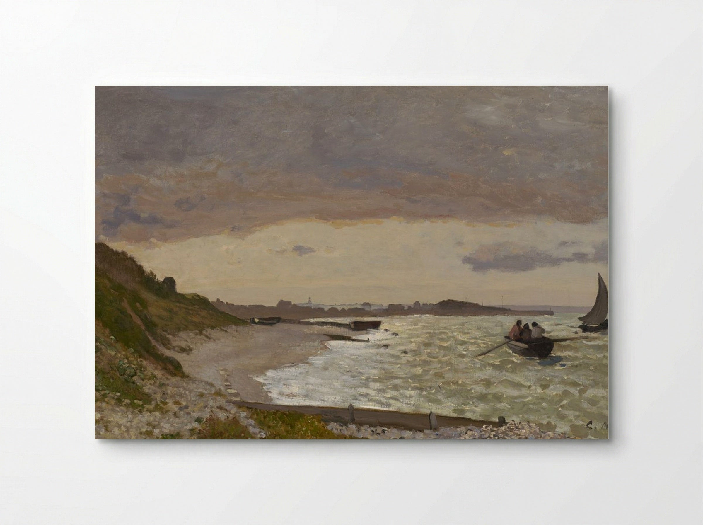 Seascape near Fécamp - Claude Monet - Poster
