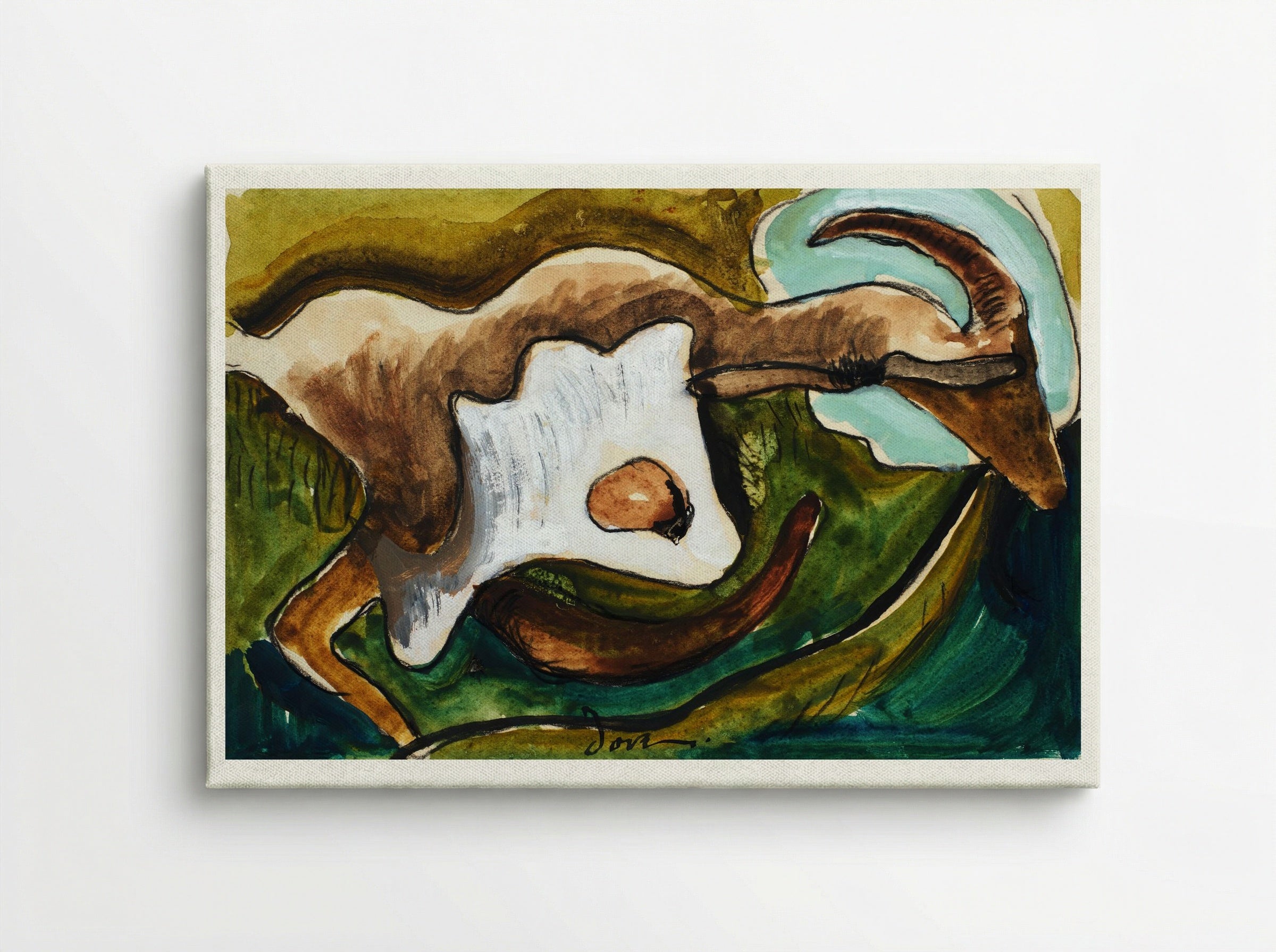 Study for Goat - Arthur Dove - Canvas