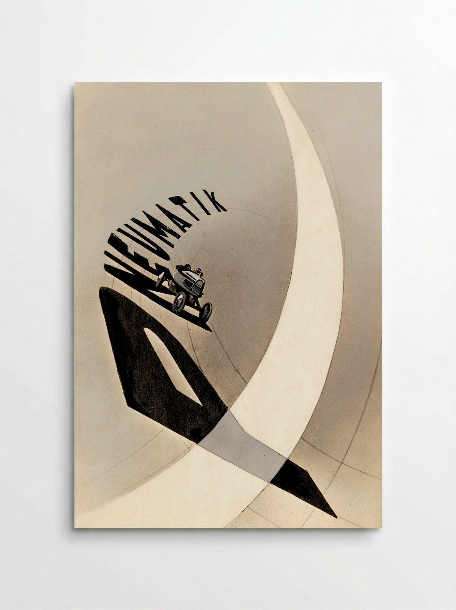Pneumatik - László Moholy-Nagy - Poster