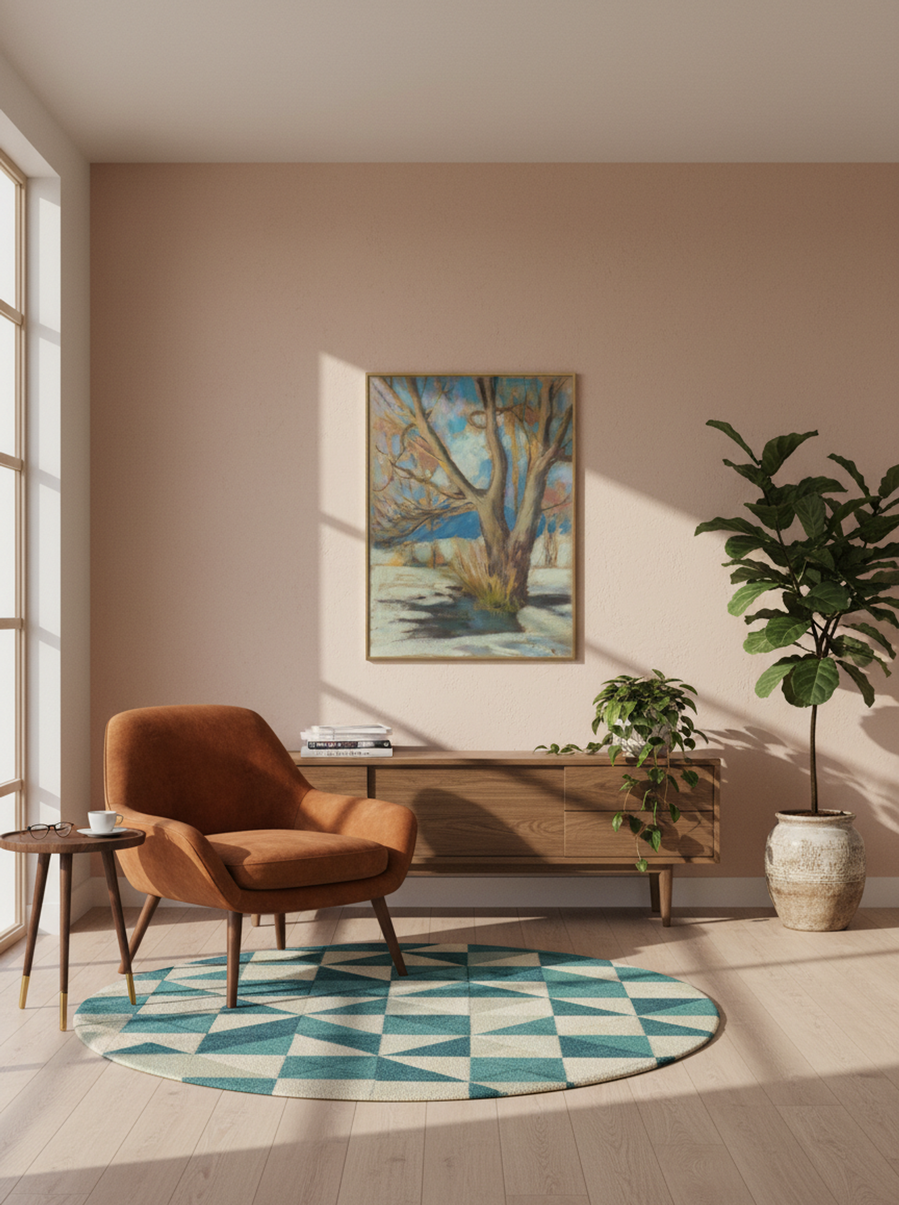 Study of a Bare Tree in Winter - Zolo Palugyay - Lifestyle