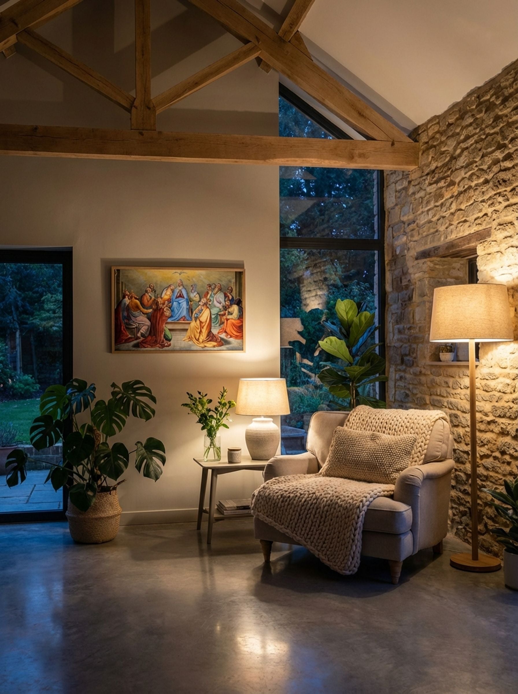 Descent of the Holy Spirit - Fine Art Print - Lifestyle