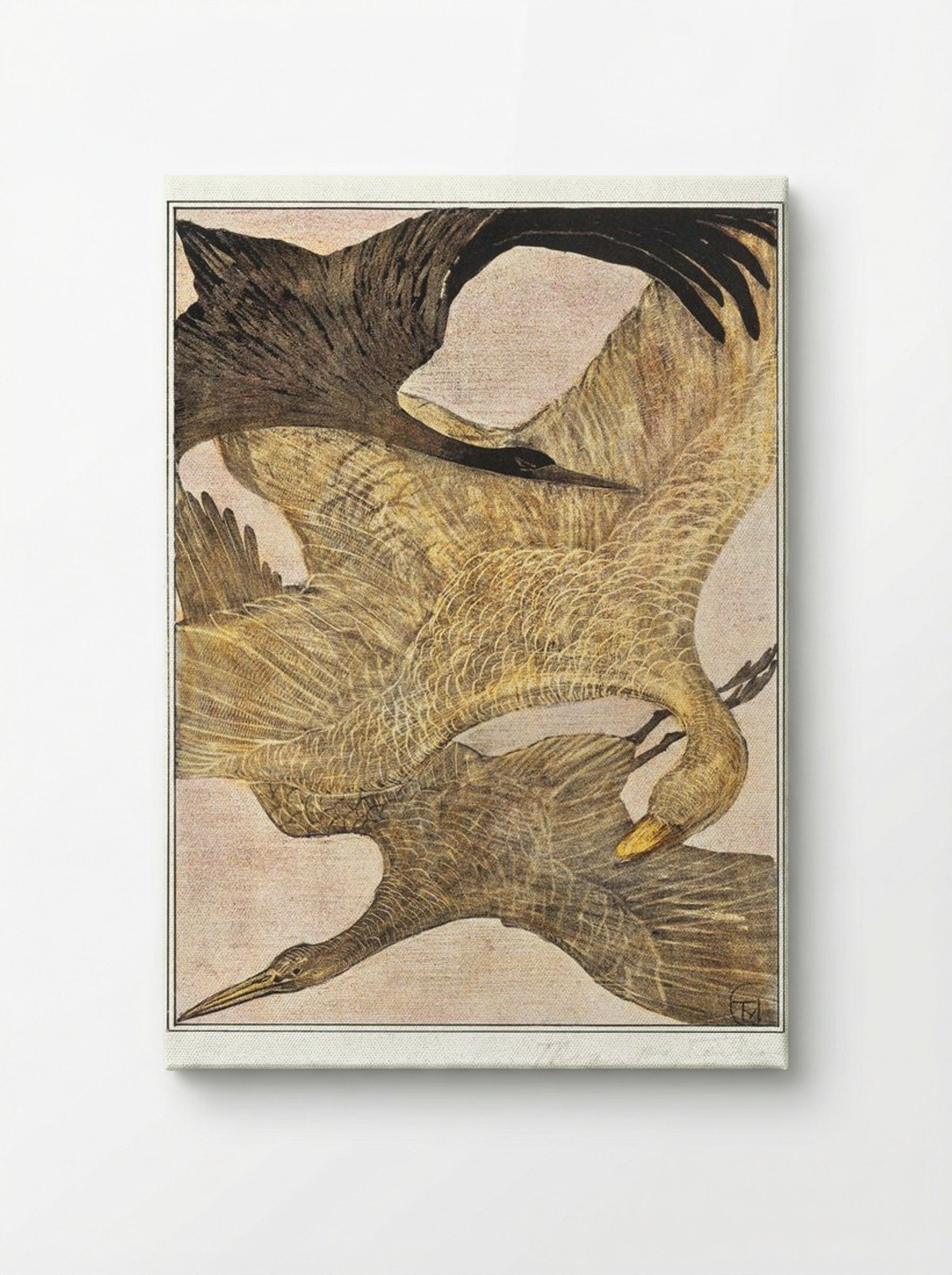 Drie vliegende vogels (Three Flying Birds) - Theo van Hoytema - Canvas