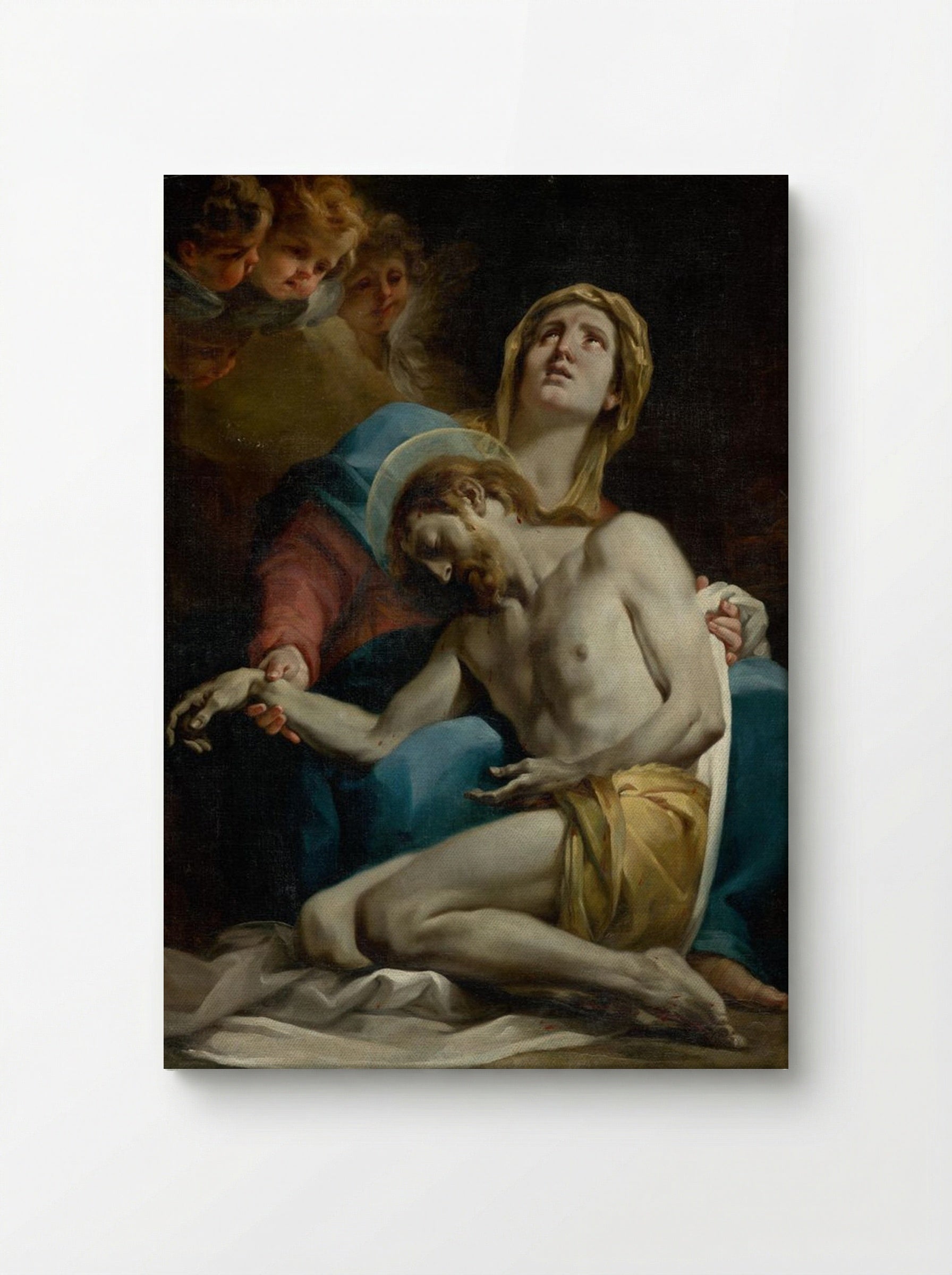 Pietà - Corrado Giaquinto - Canvas