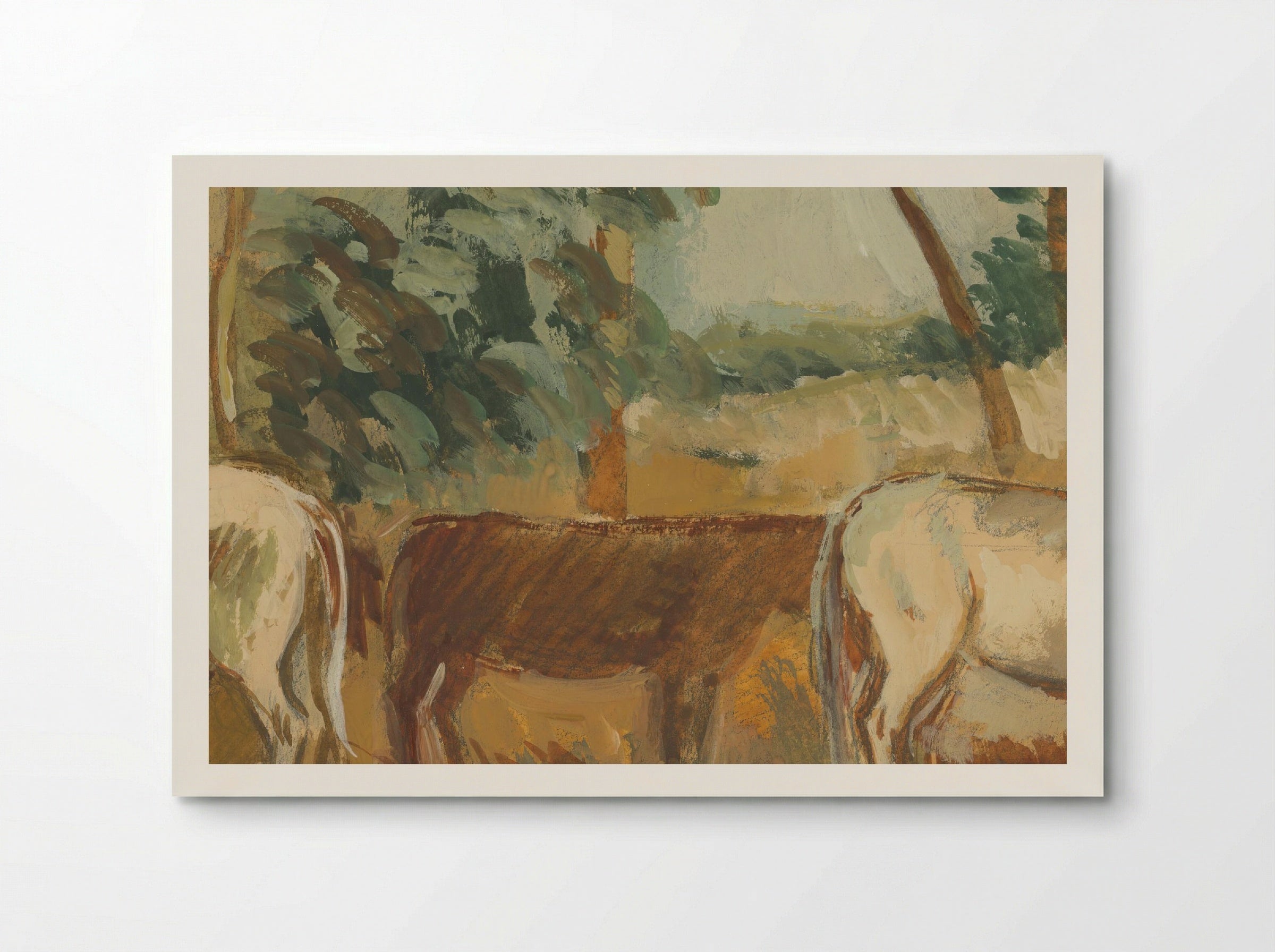 Cows in a Landscape - Cyprián Majerník - Poster