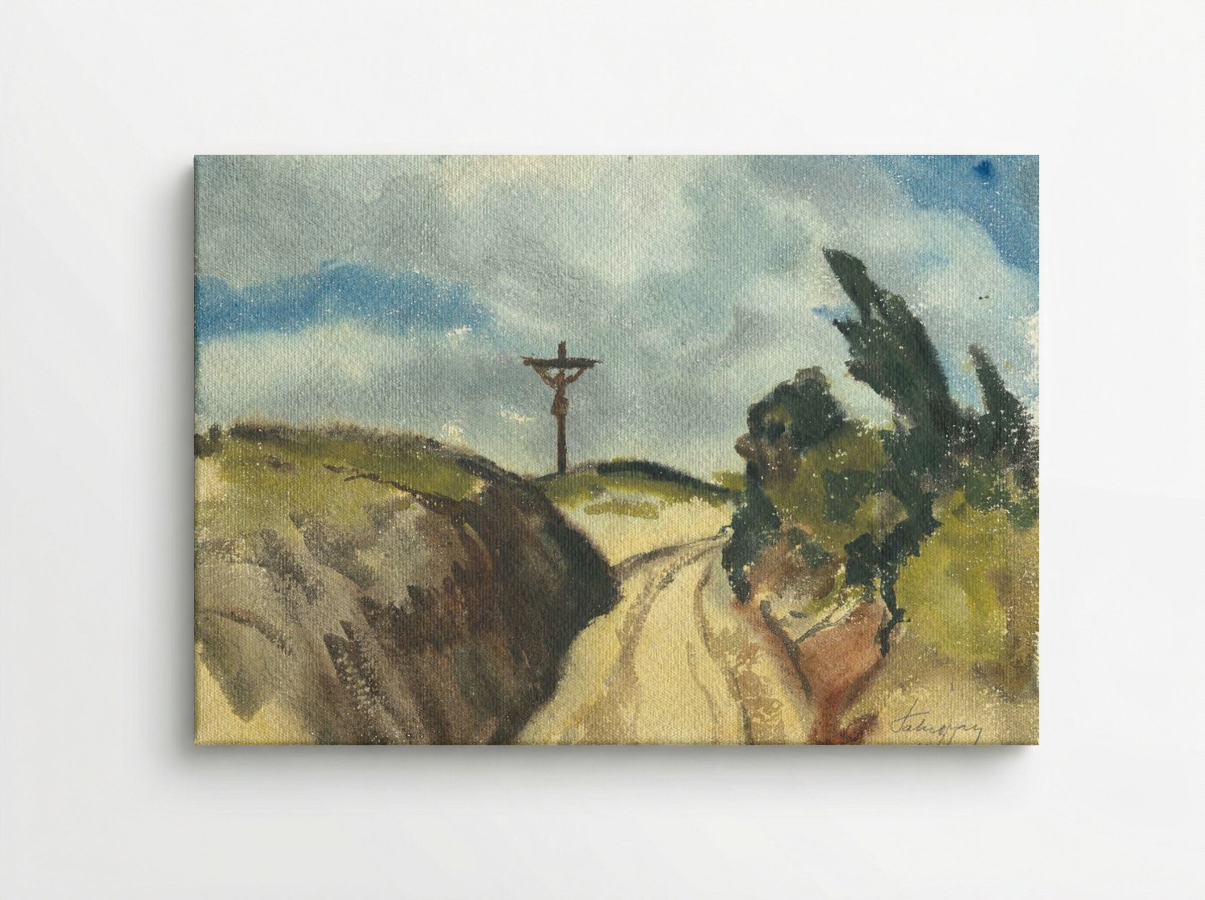 Deep Road - Zolo Palugyay - Canvas
