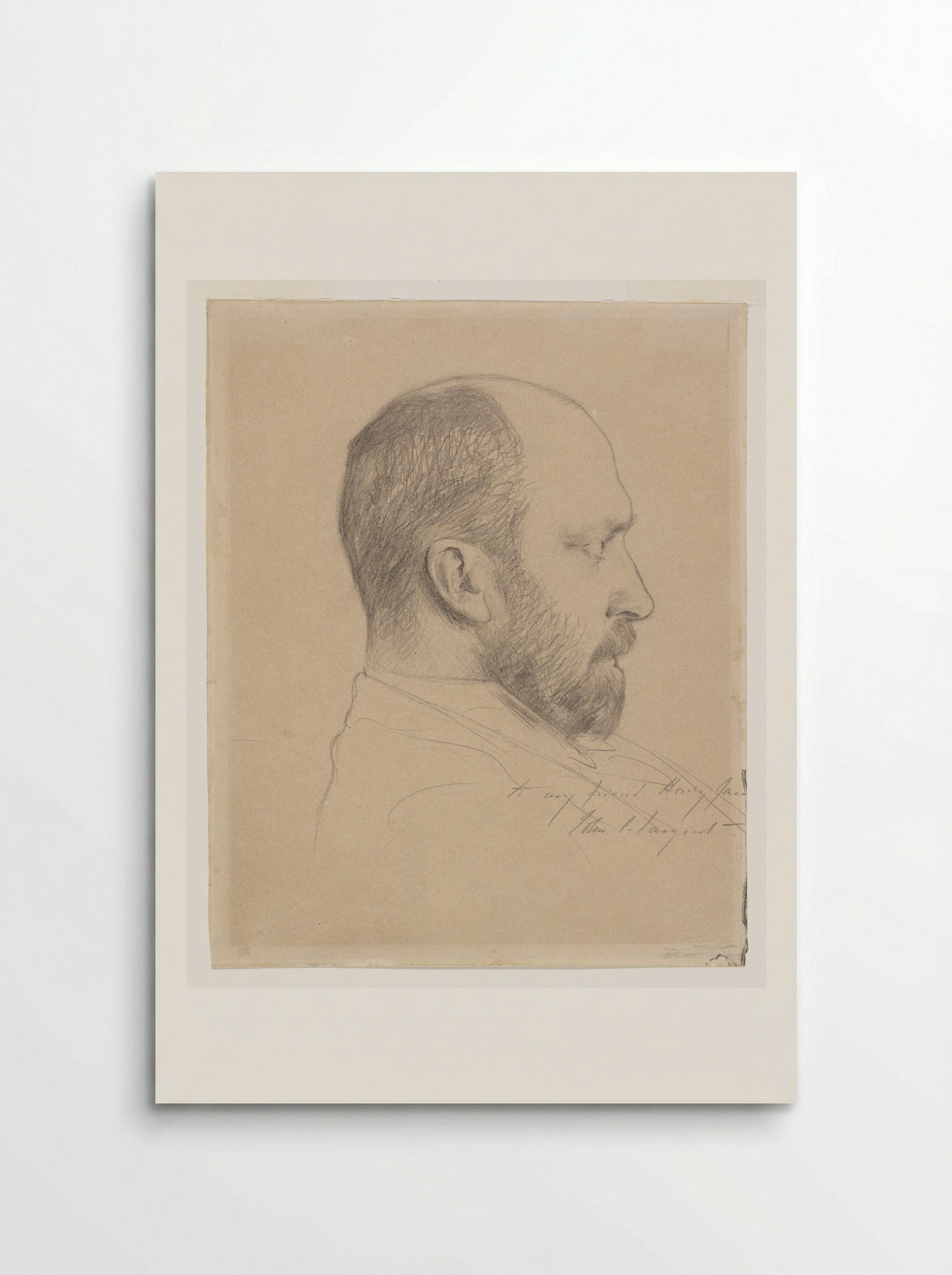 Portrait of Henry James - John Singer Sargent - Poster