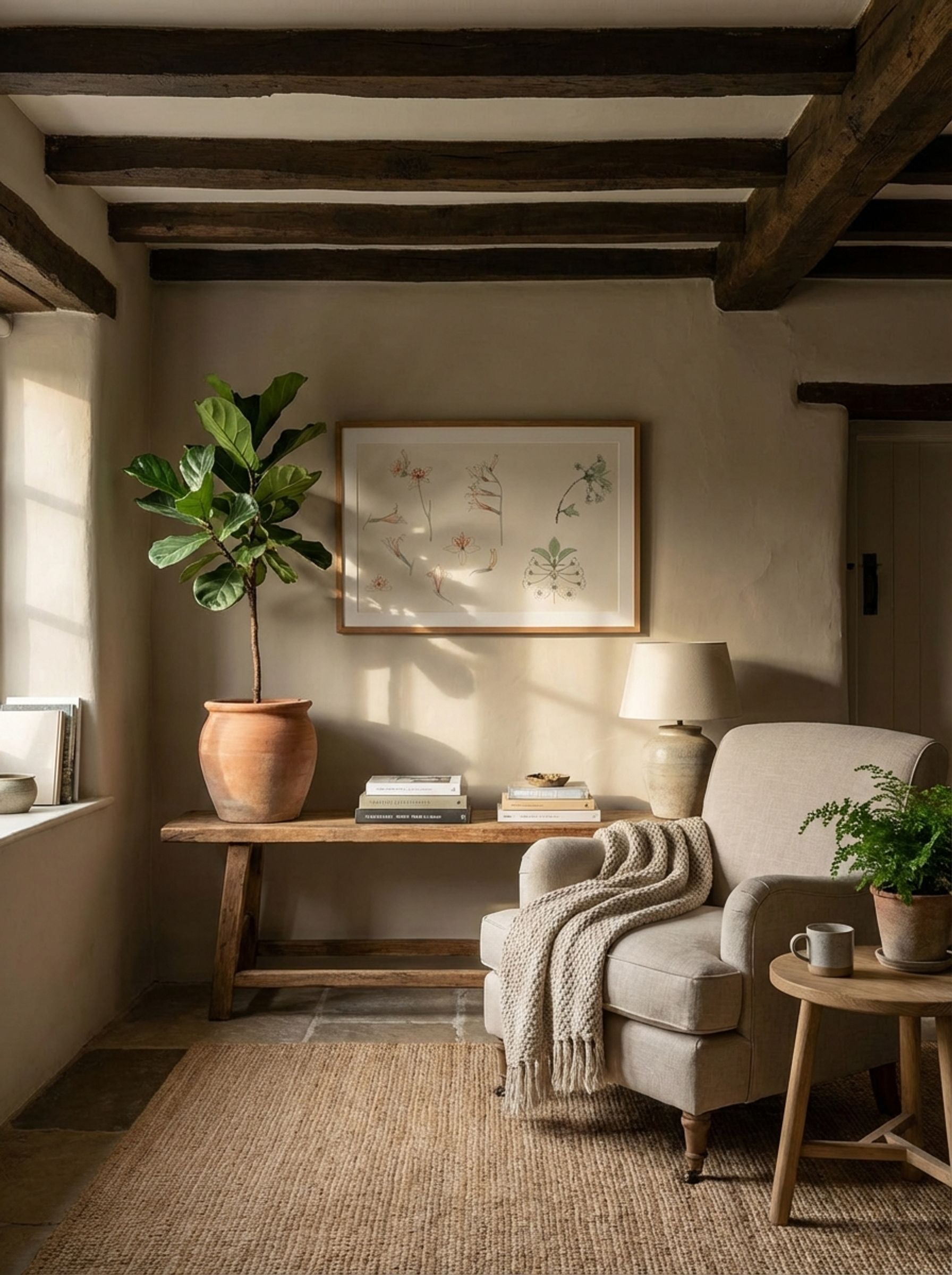 Study Sheet with Gladiolus and Apple Blossom - Julie de Graag - Lifestyle