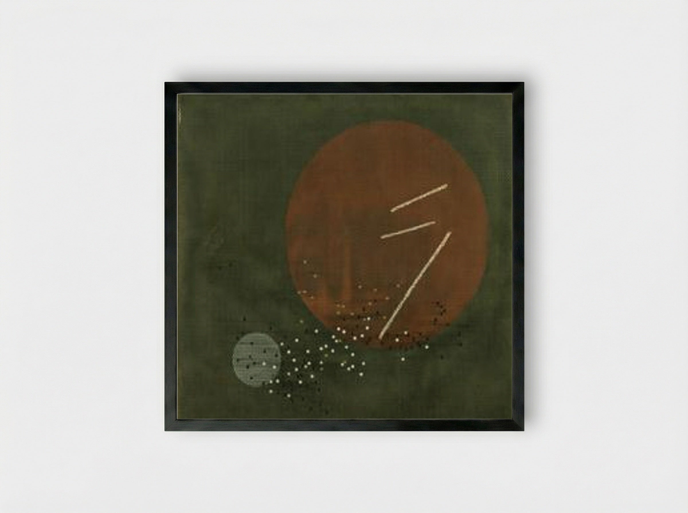 Space Modulator L3 - László Moholy-Nagy - Framed Print Black