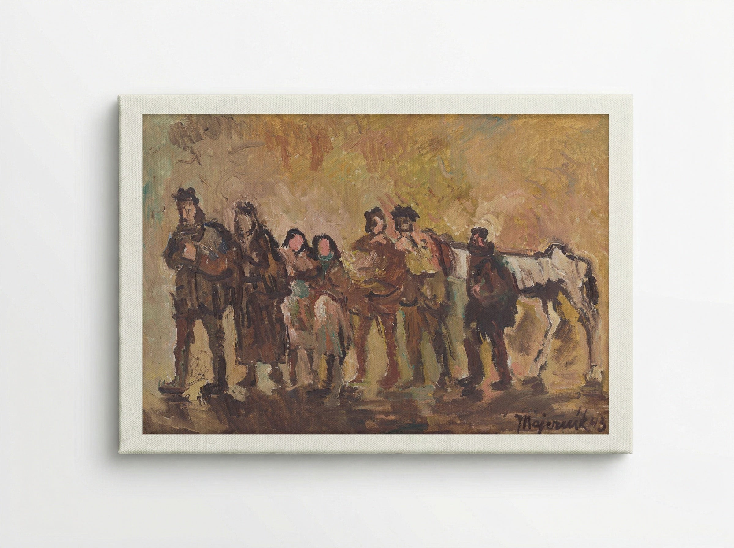 Exiles - Cyprián Majerník - Canvas