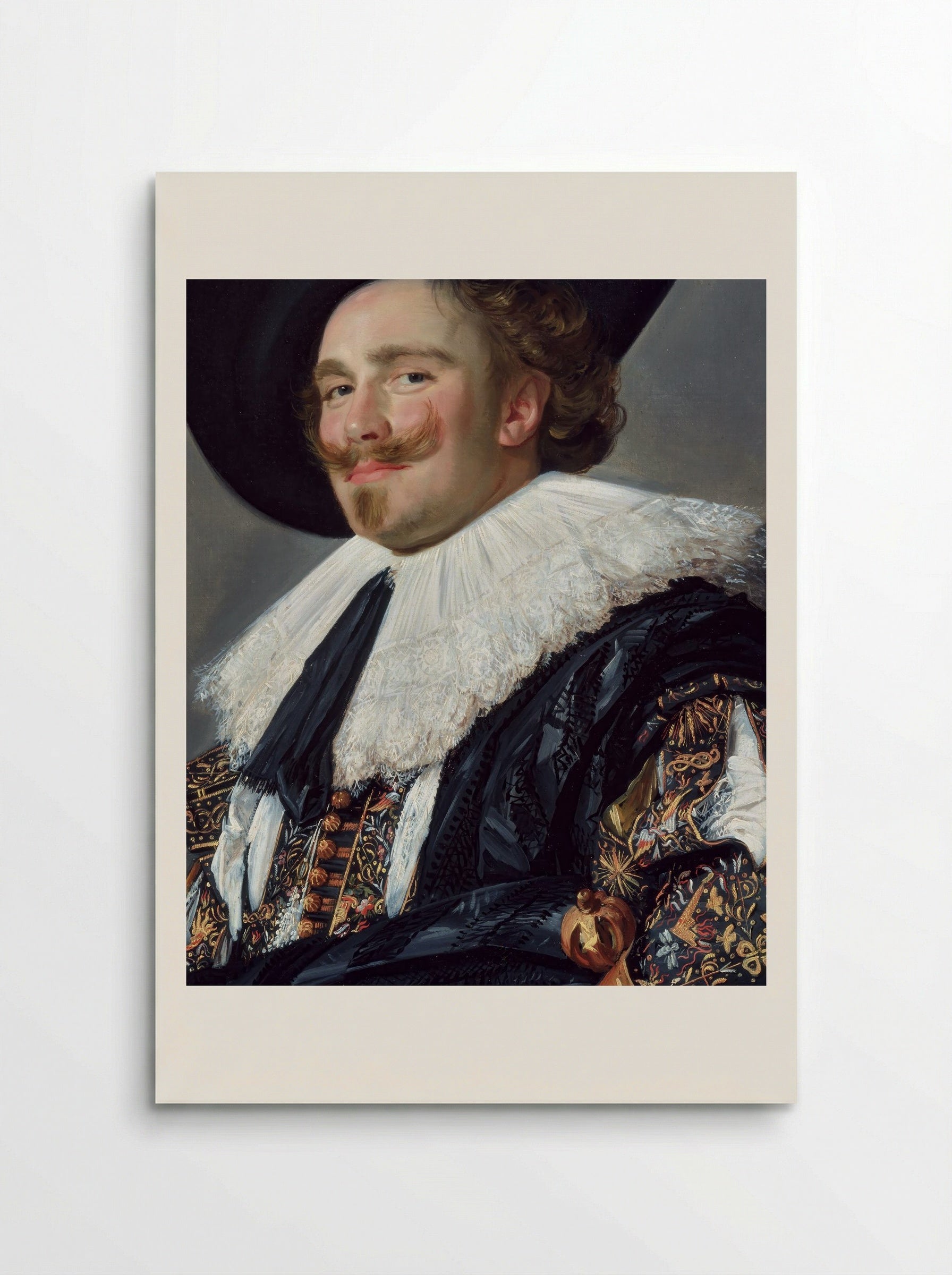 The Merry Cavalier - Frans Hals - Poster