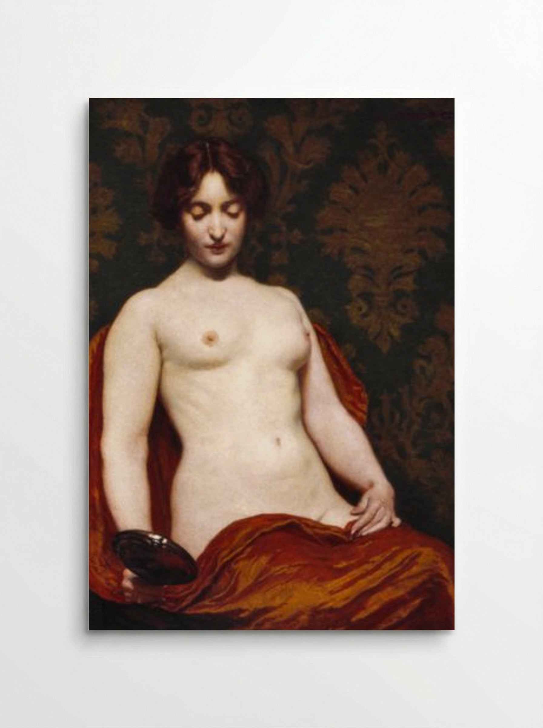 The Silver Hand Glass - Kenyon Cox - Poster