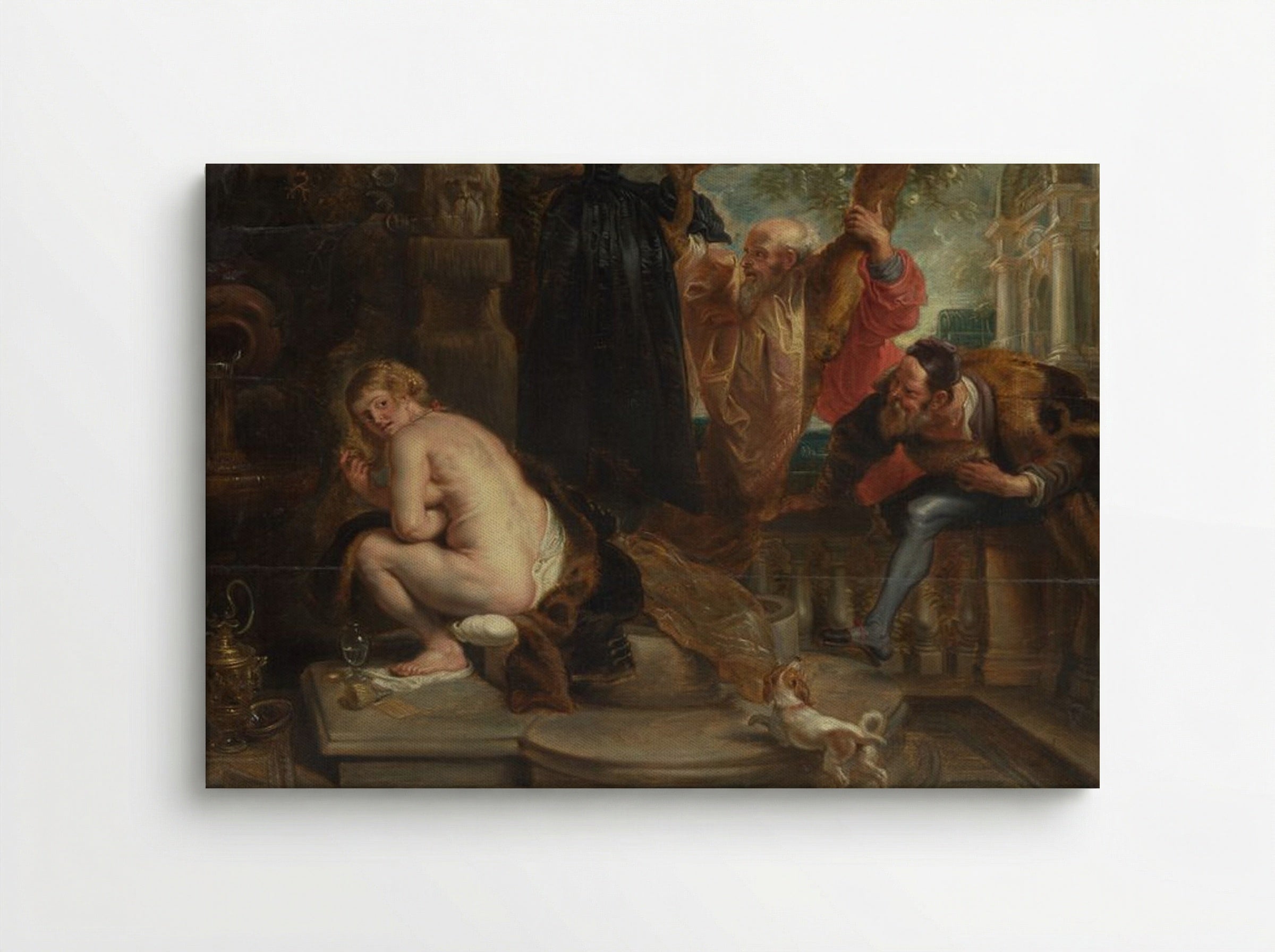 Susanna and the Elders - Peter Paul Rubens - Canvas