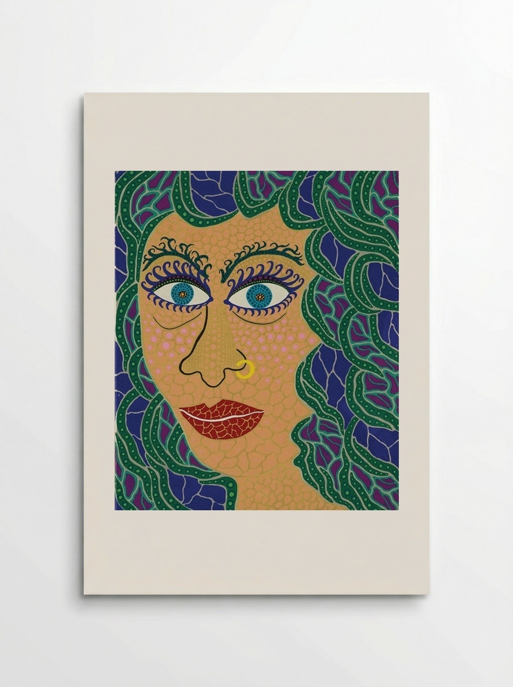 Watching the Sea - Yayoi Kusama - Poster