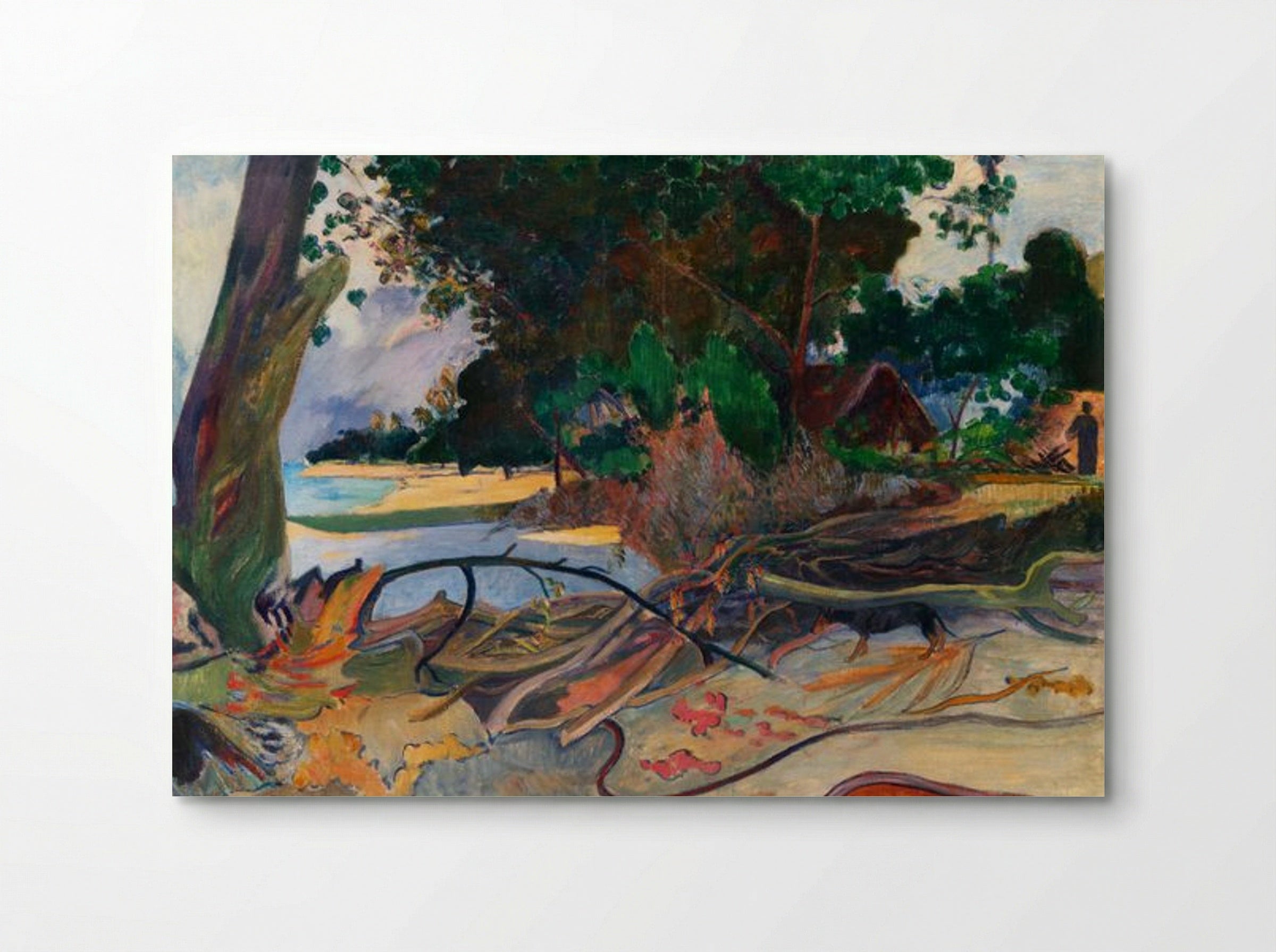 The Hibiscus Tree (Te burao) - Paul Gauguin - Poster