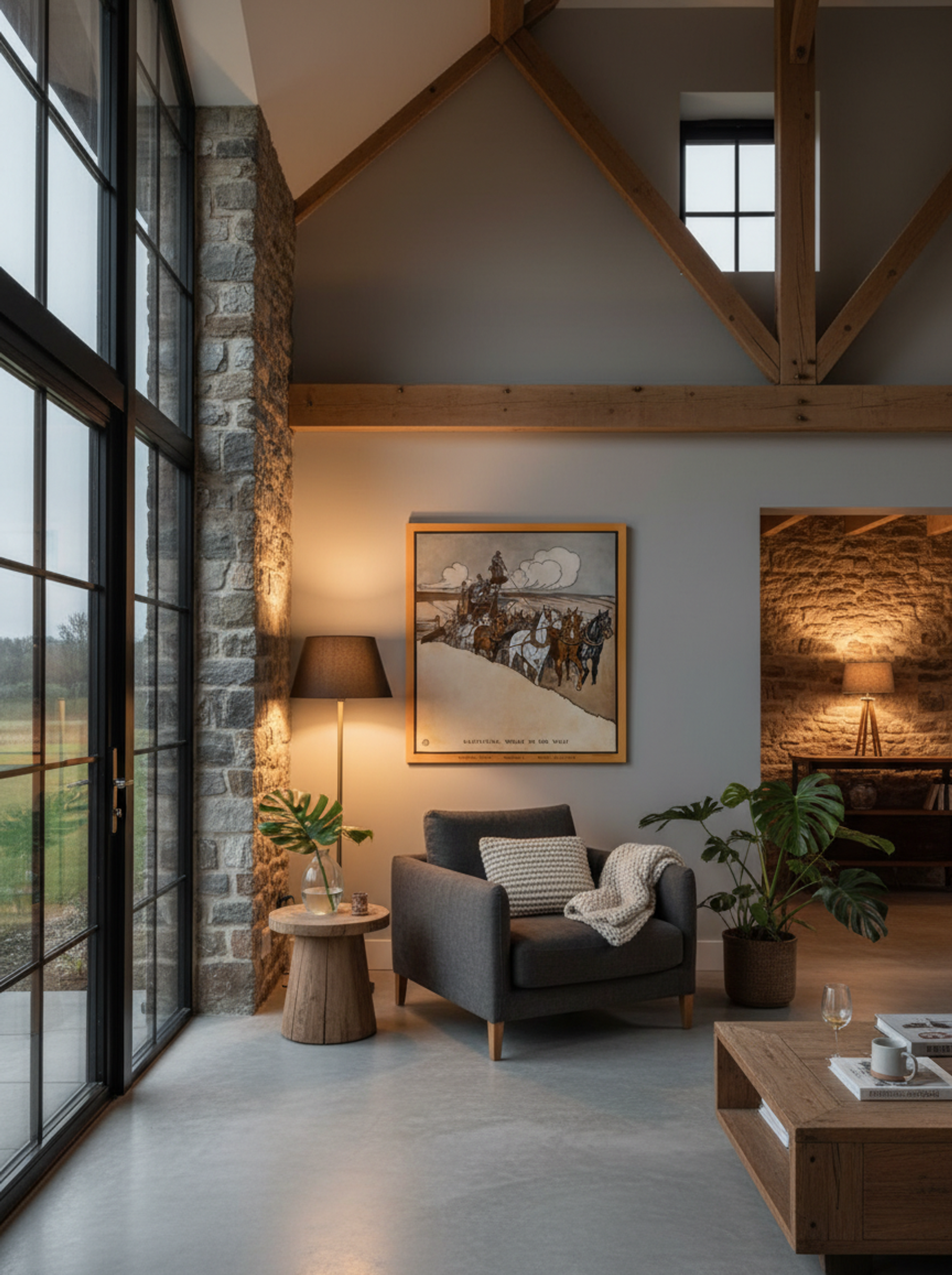 Harvesting Wheat in the West - Edward Penfield - Lifestyle