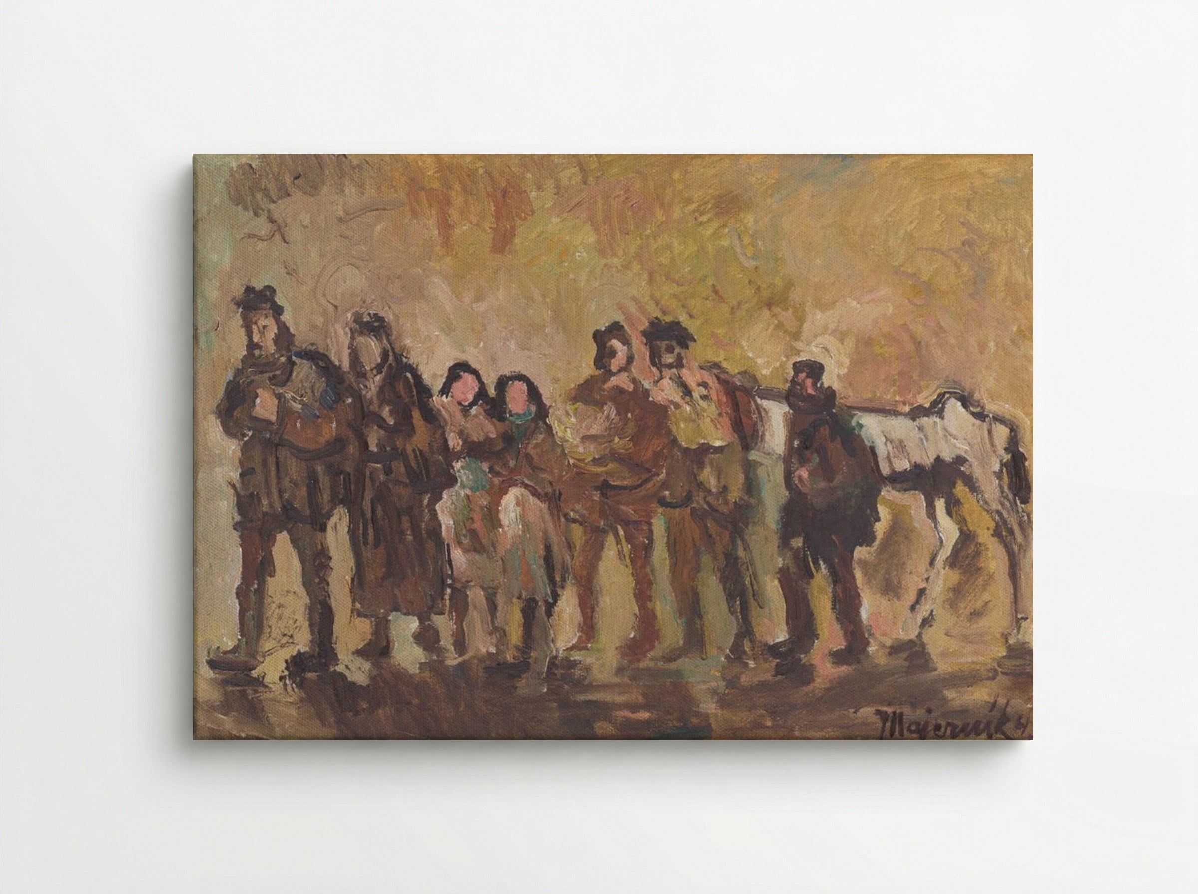 Exiles - Cyprián Majerník - Canvas