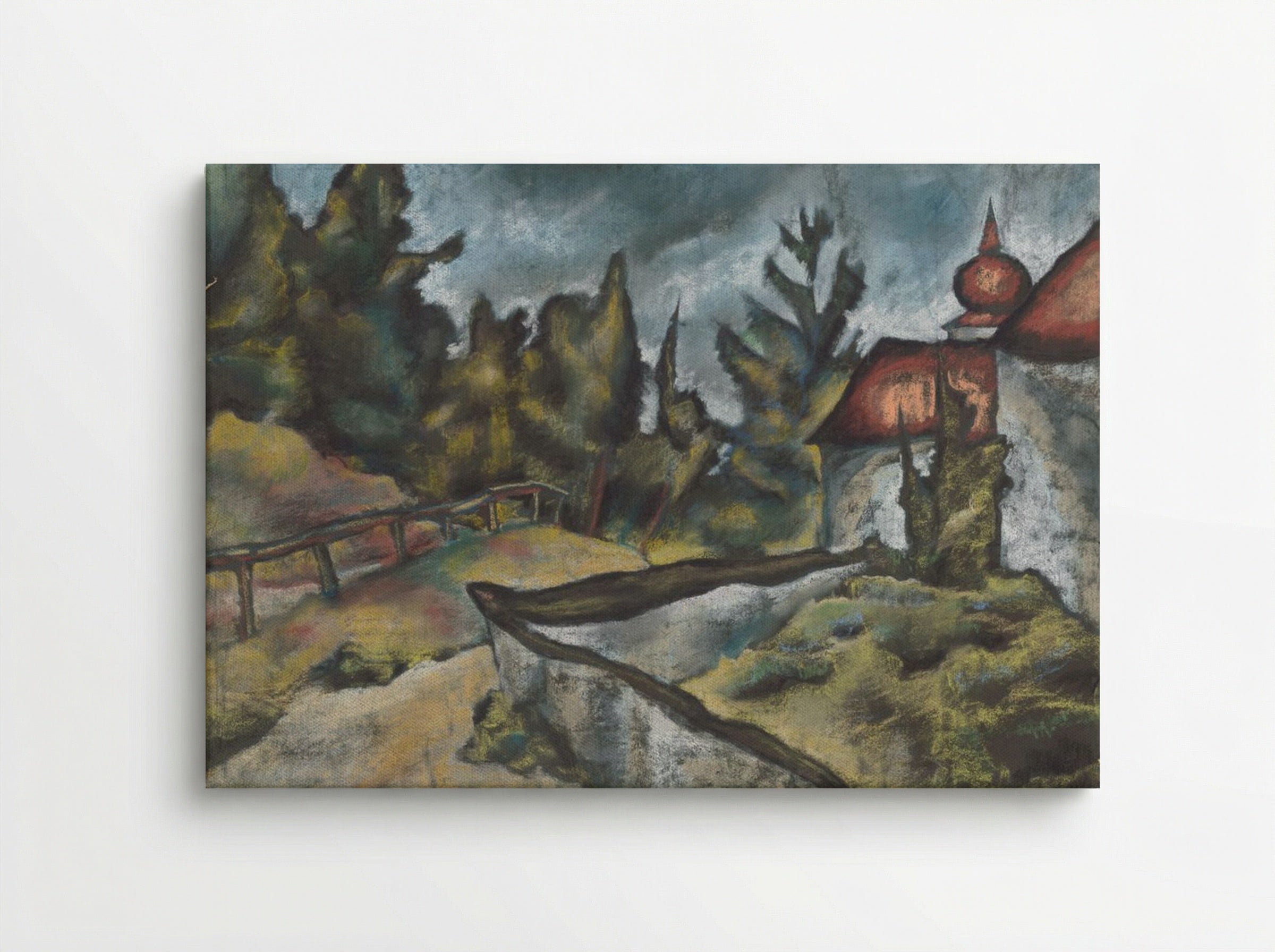 Kosice Calvary - Konstantin Bauer - Canvas