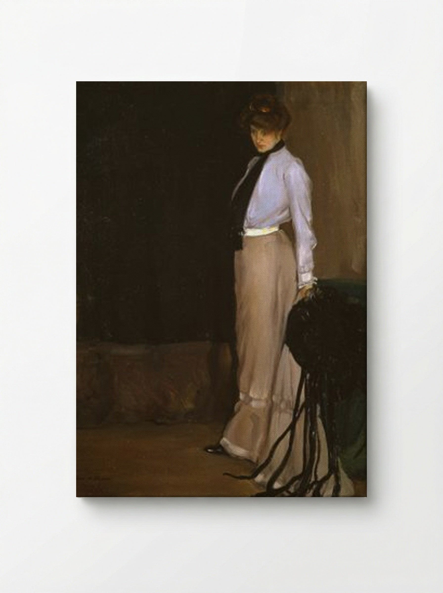 The Model - Alfred Henry Maurer - Canvas