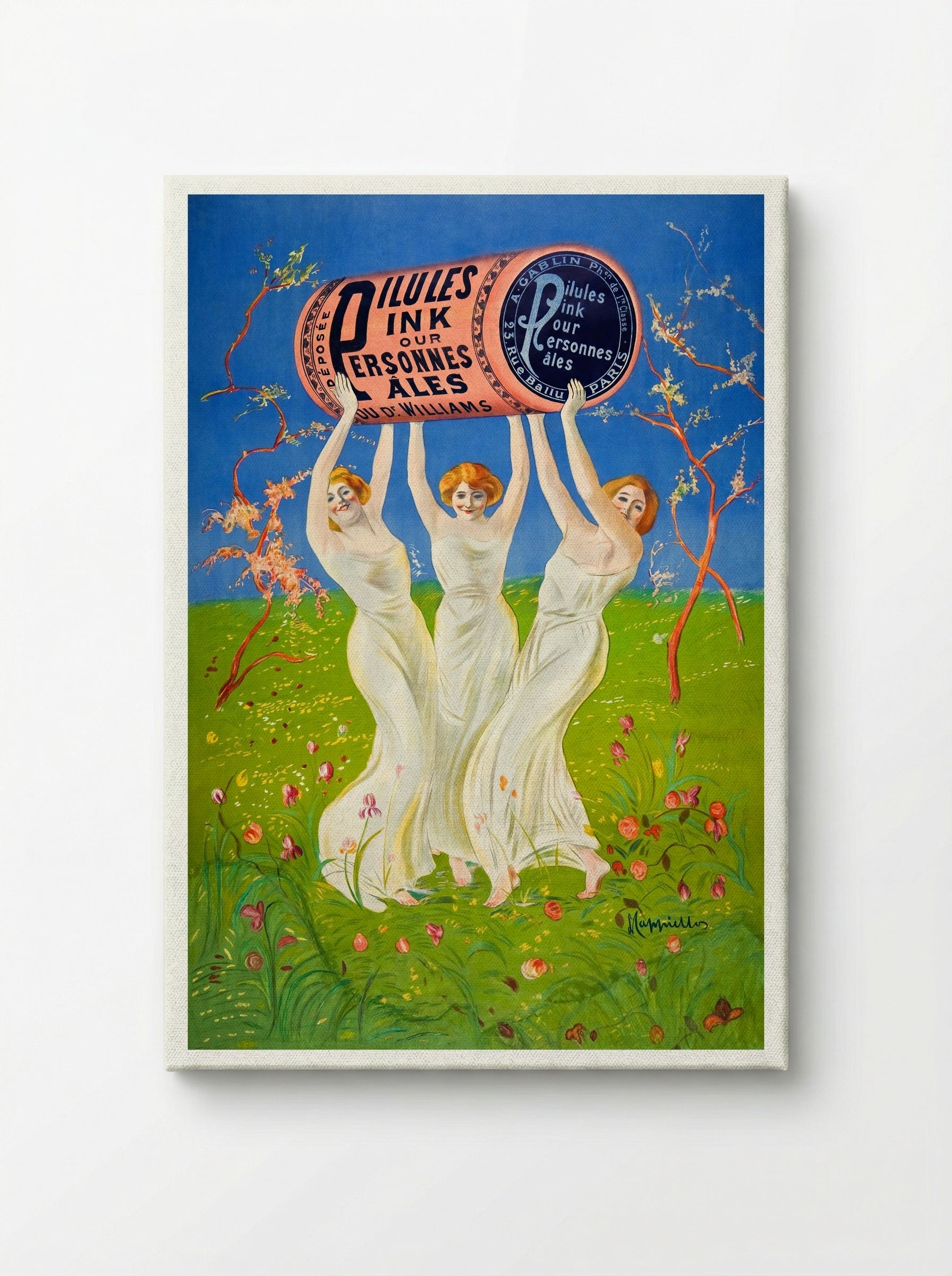Pillules Ink Our Personnes Ales - Henri Thiriet - Canvas