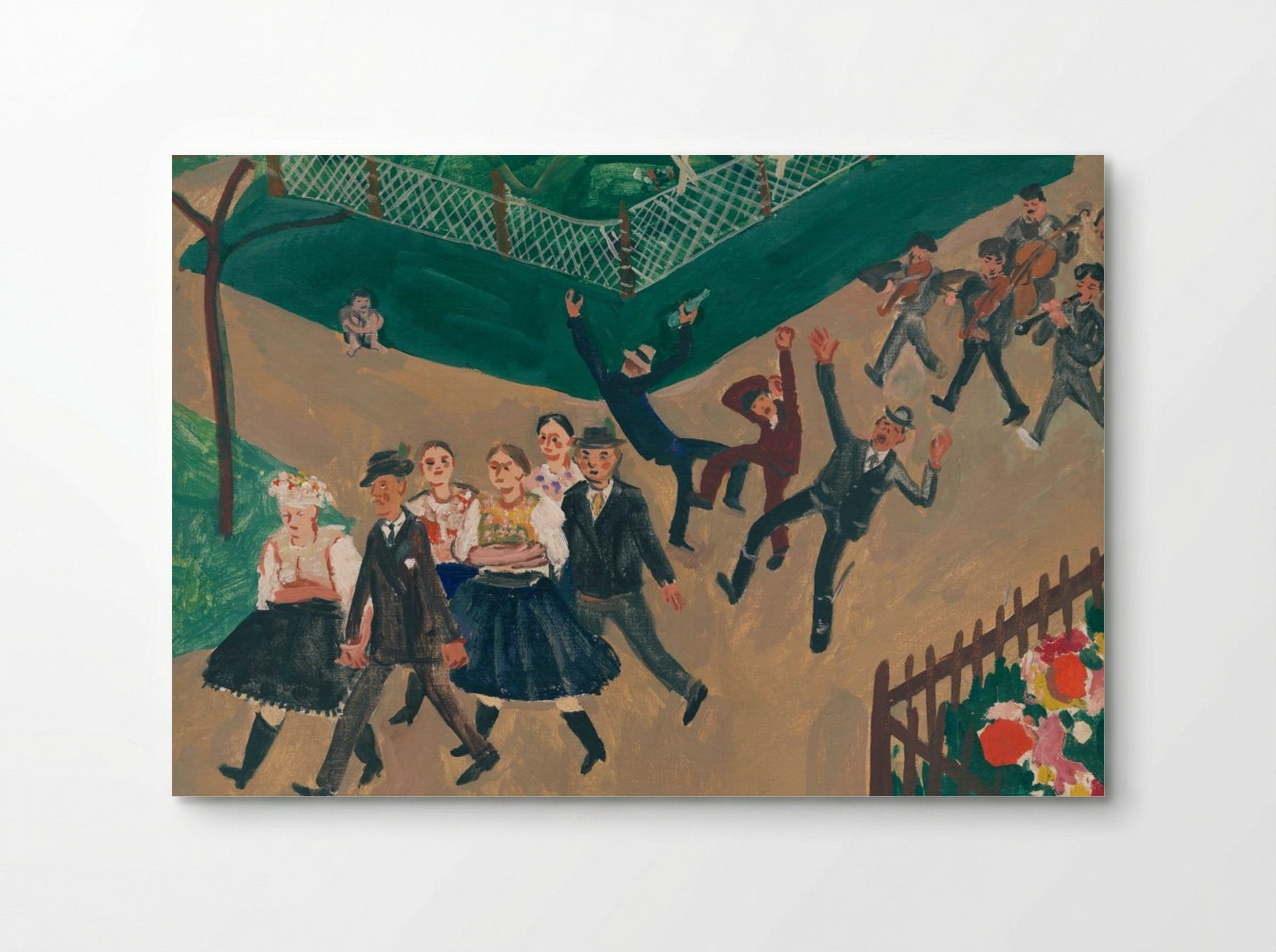 Wedding Procession - Cyprián Majerník - Poster