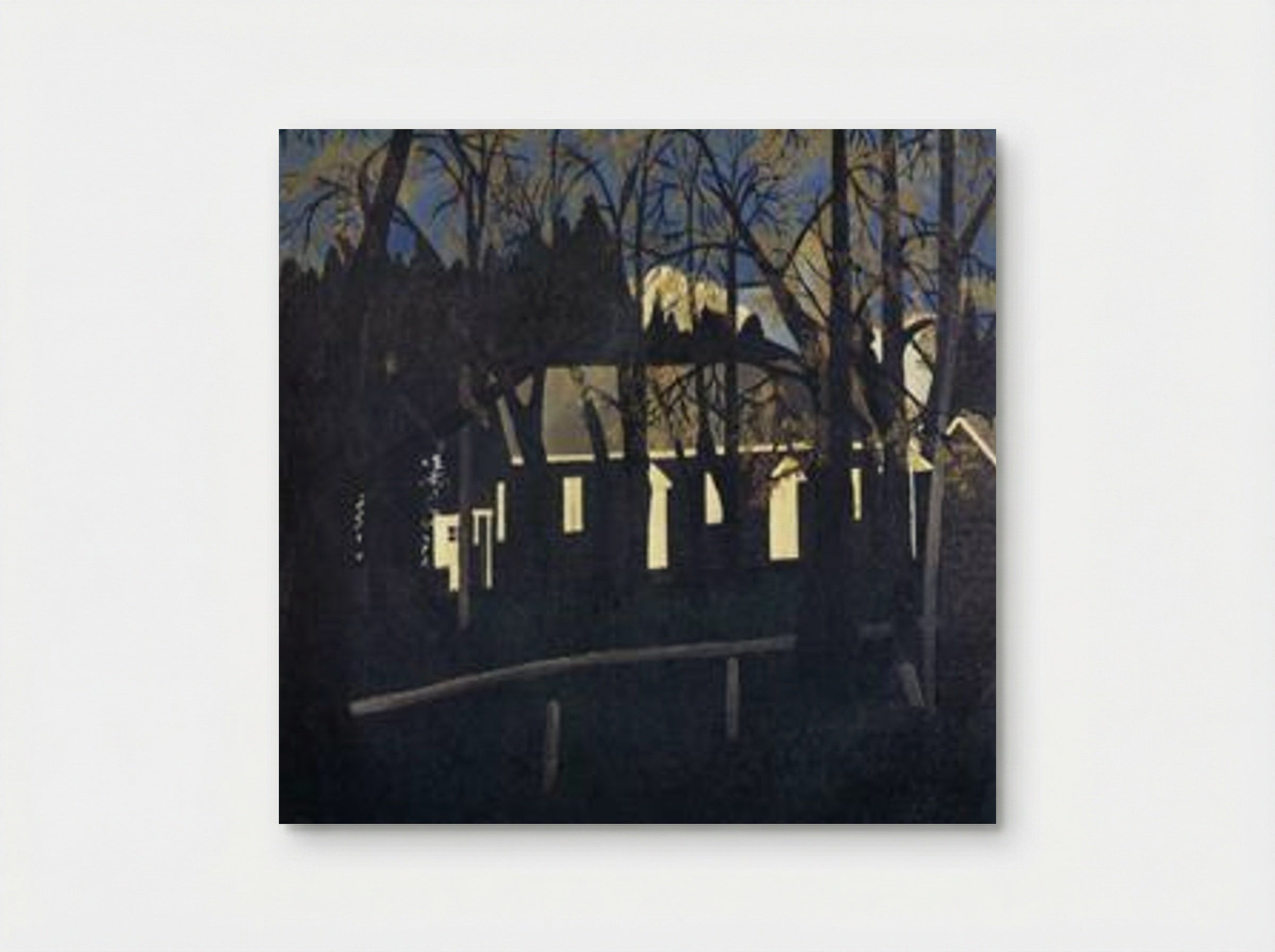 Birmingham Meeting House IV - Horace Pippin - Poster