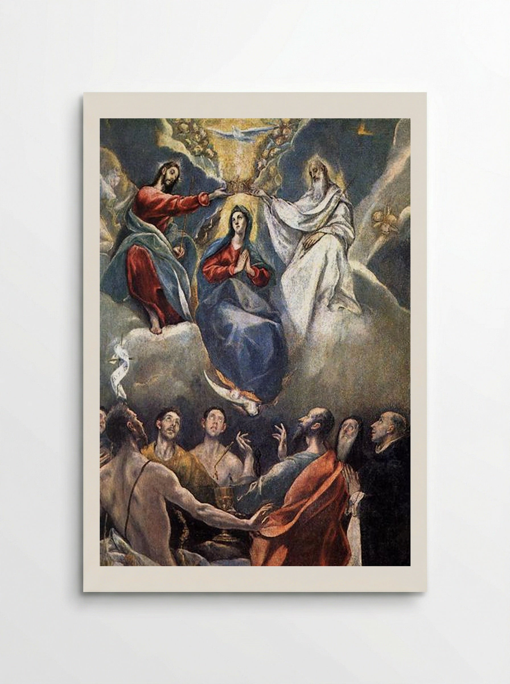 Coronation of the Virgin - El Greco - Poster