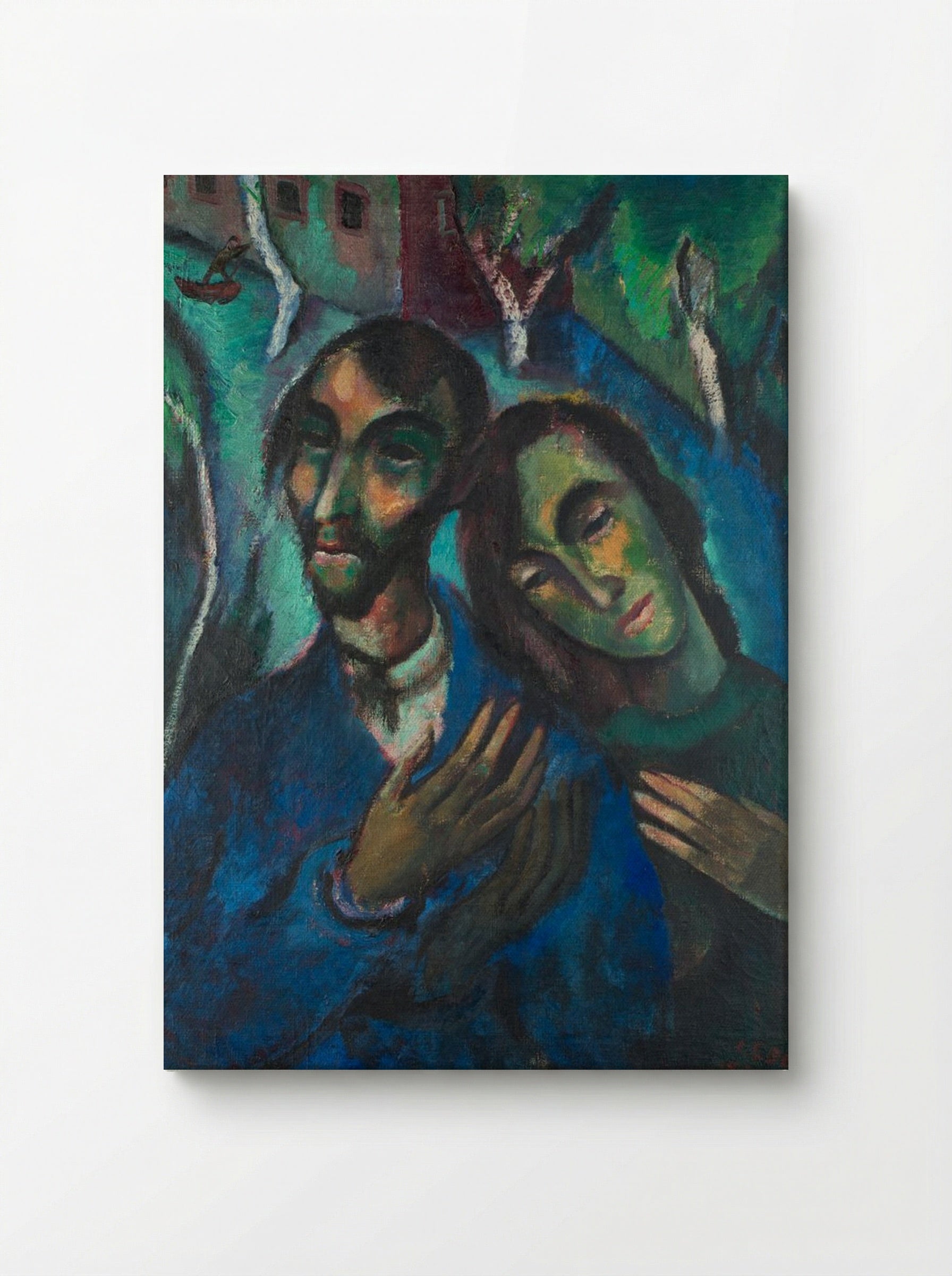 The Lovers - Marc Chagall - Canvas