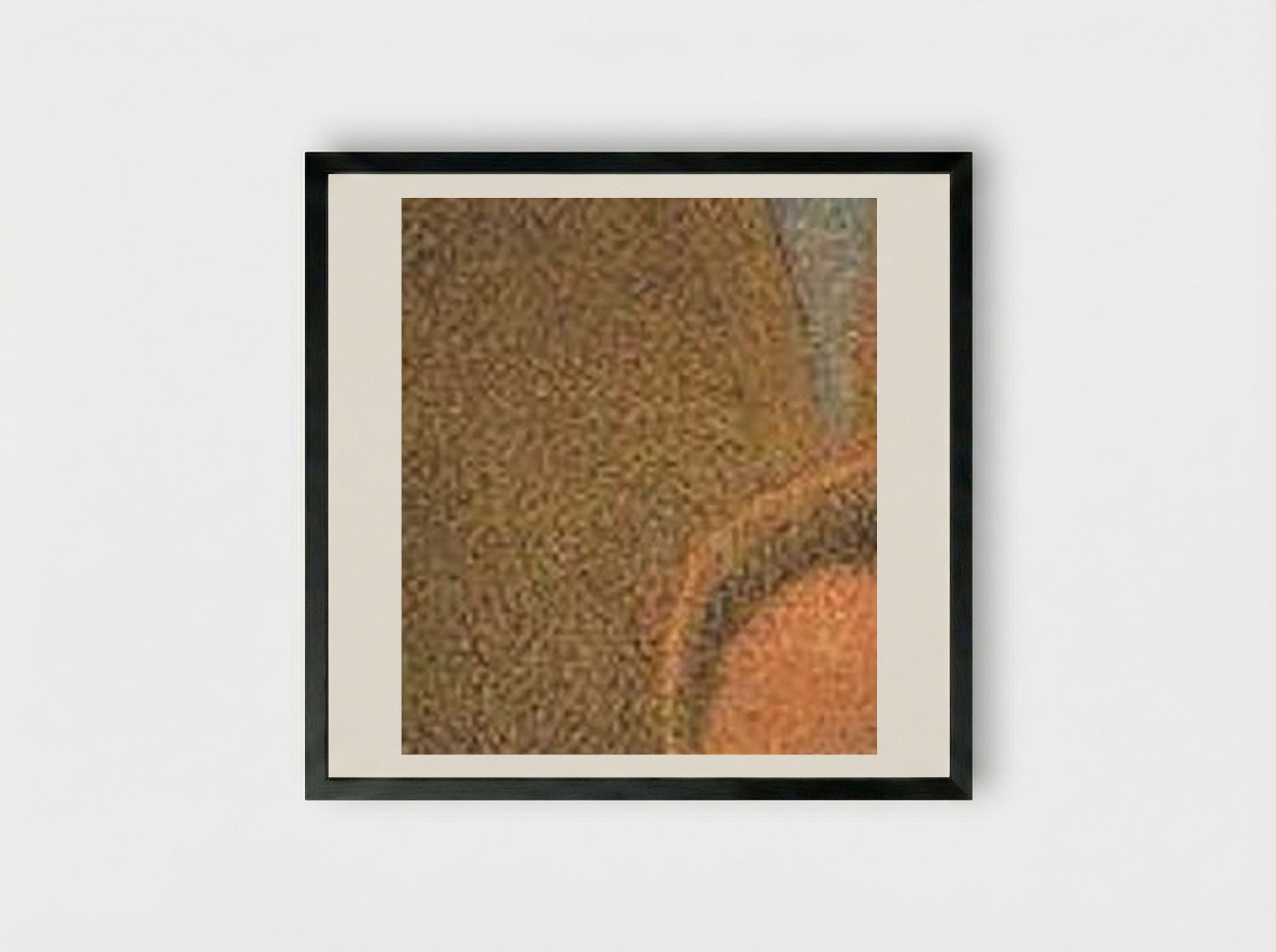 Return From Bohemia - Grant Wood - Framed Print Black