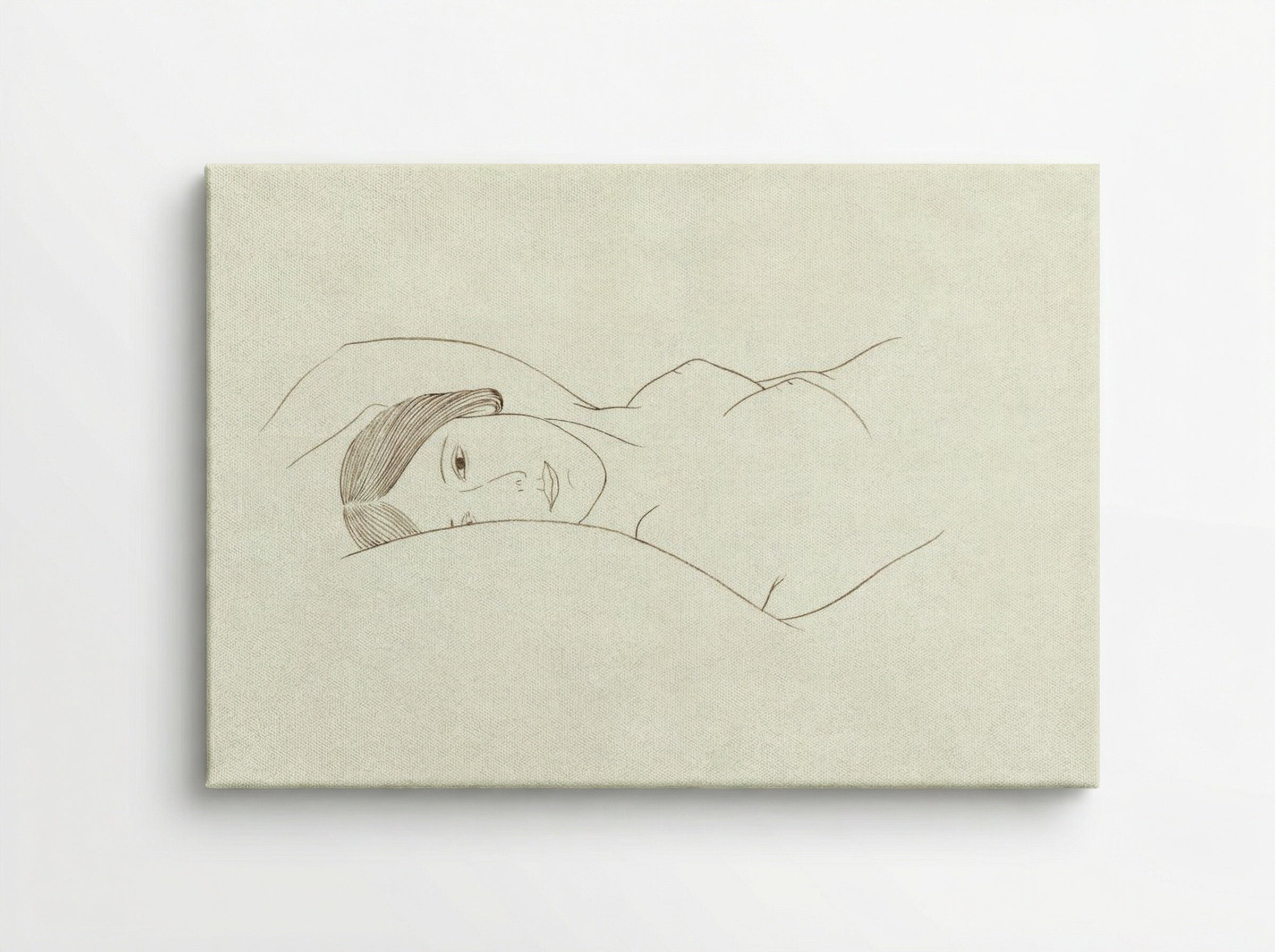 Nude Woman - Ananda Kentish Coomaraswamy - Canvas