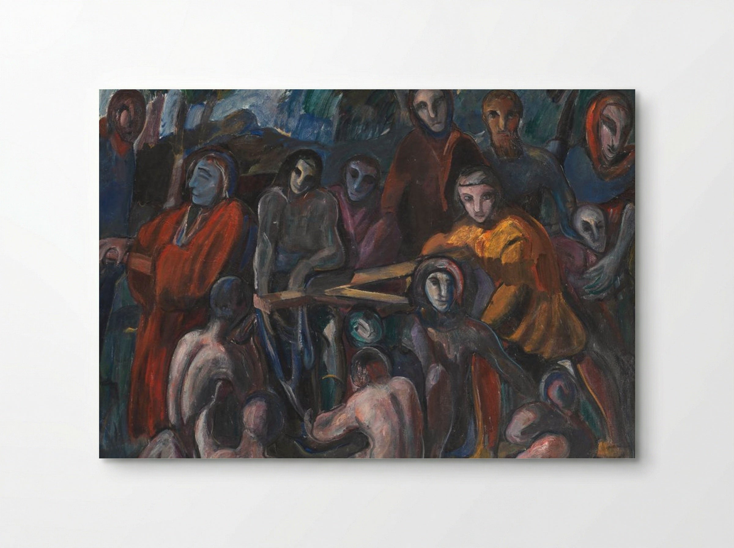 The Road to Golgotha - Jens Adolf Jerichau - Poster