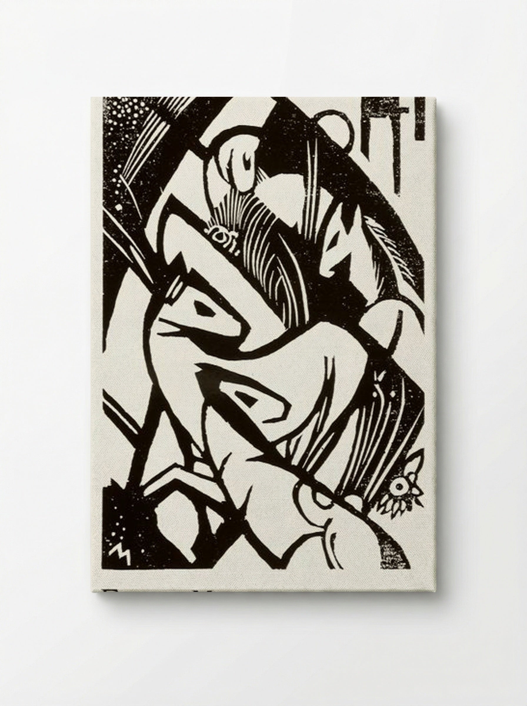 Horses - Franz Marc - Canvas