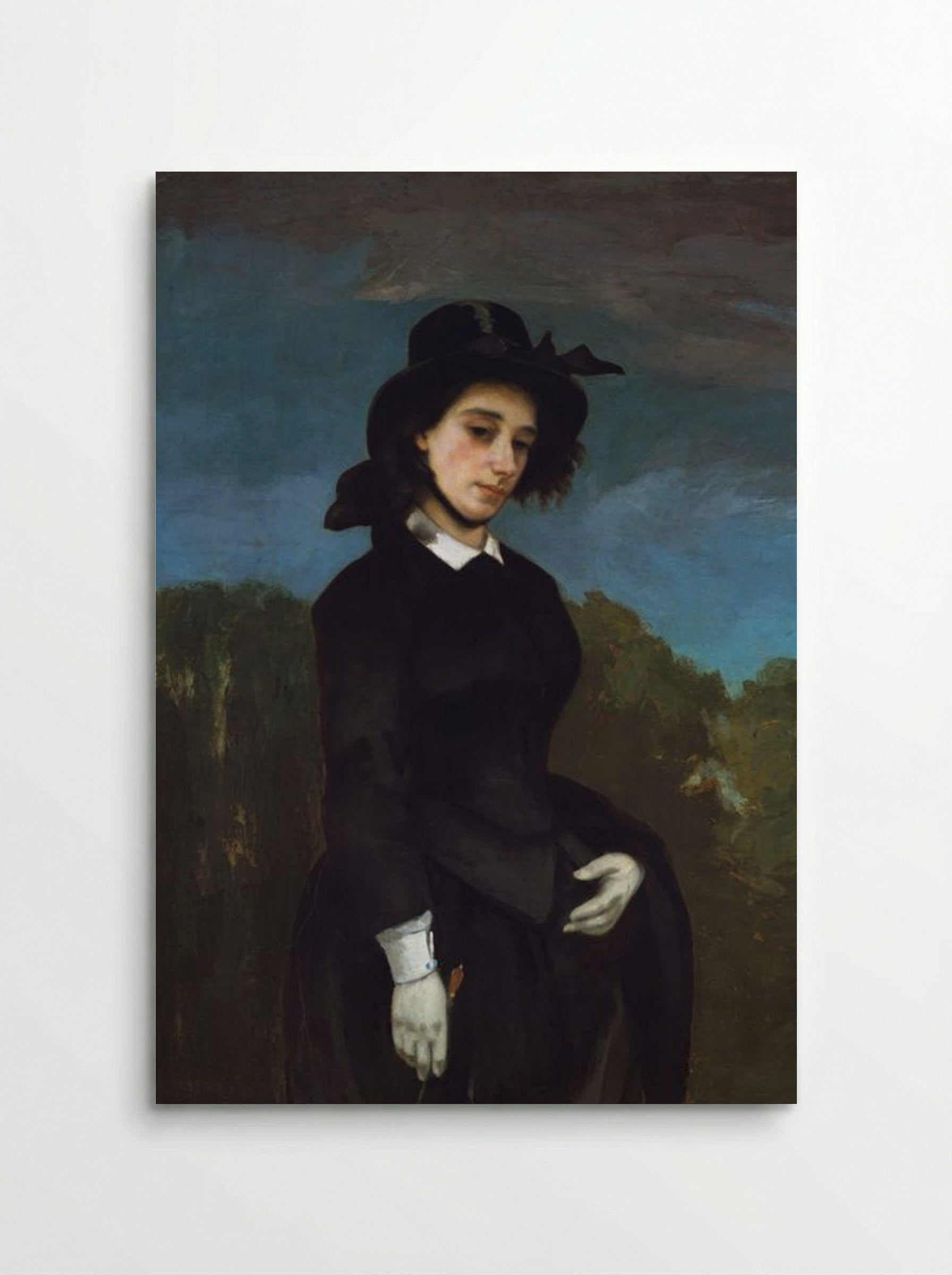 Woman in a Riding Habit ('L'Amazone') - Gustave Courbet - Poster
