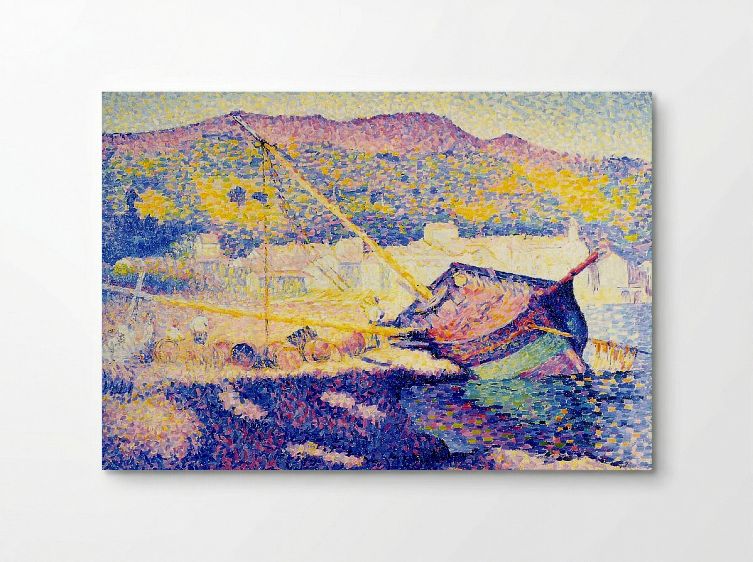 The Blue Boat - Henri-Edmond Cross - Poster