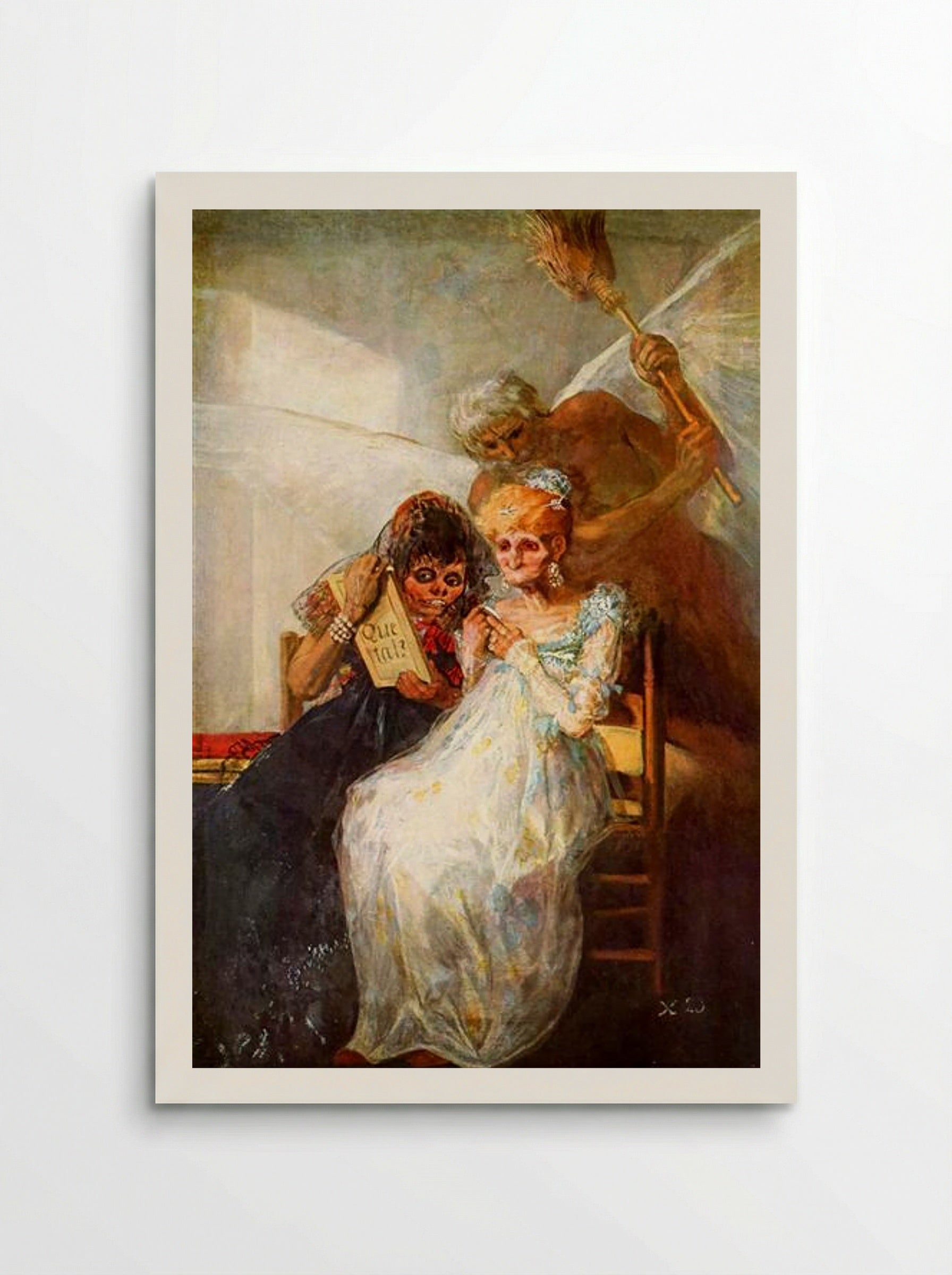 Time of the Old Women - Francisco Goya - Poster