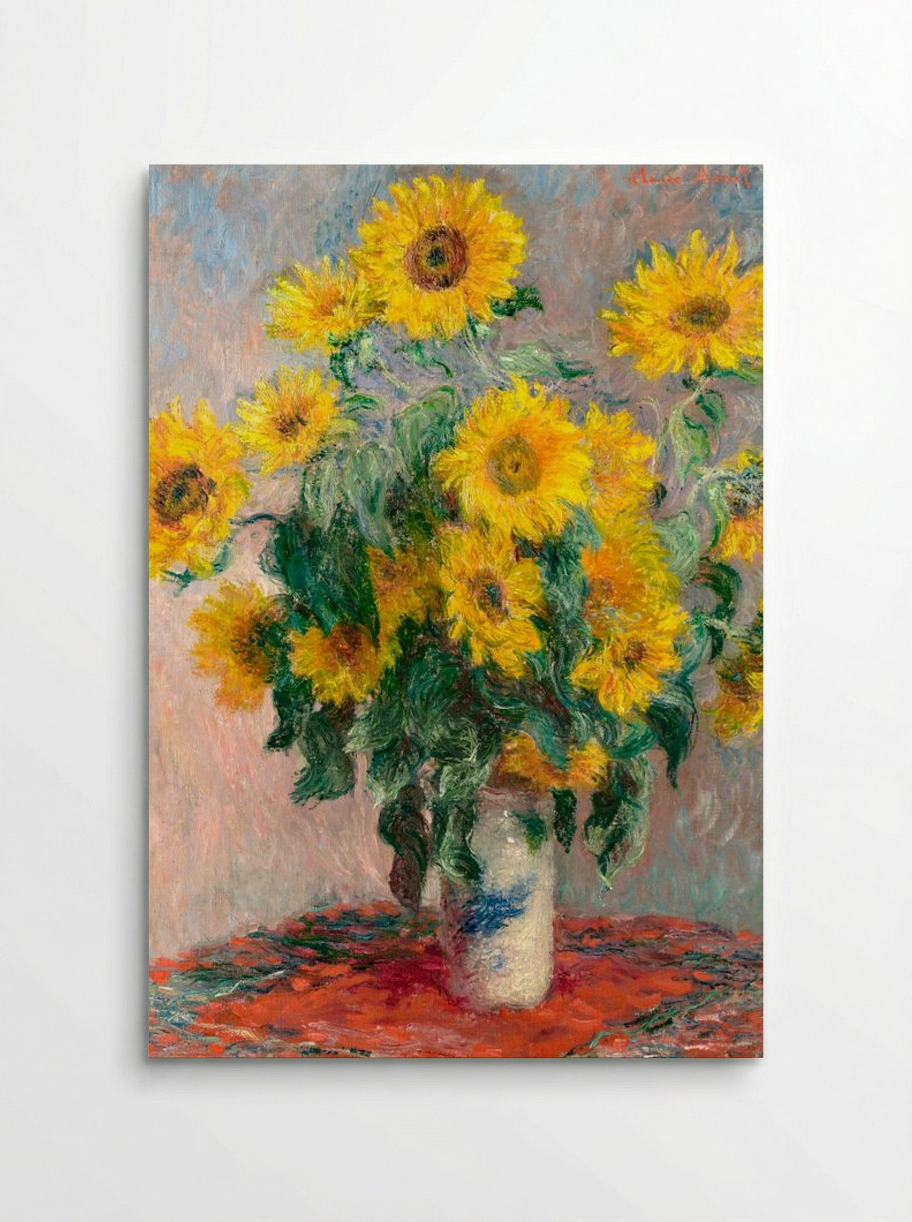 Bouquet of Sunflowers - Claude Monet - Poster