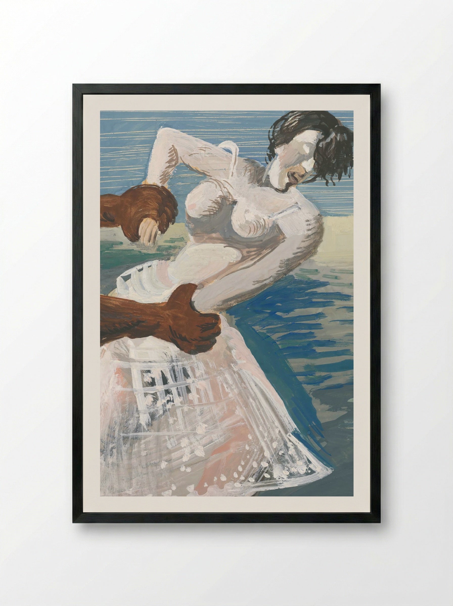 Embrace - Cyprián Majerník - Framed Print Black