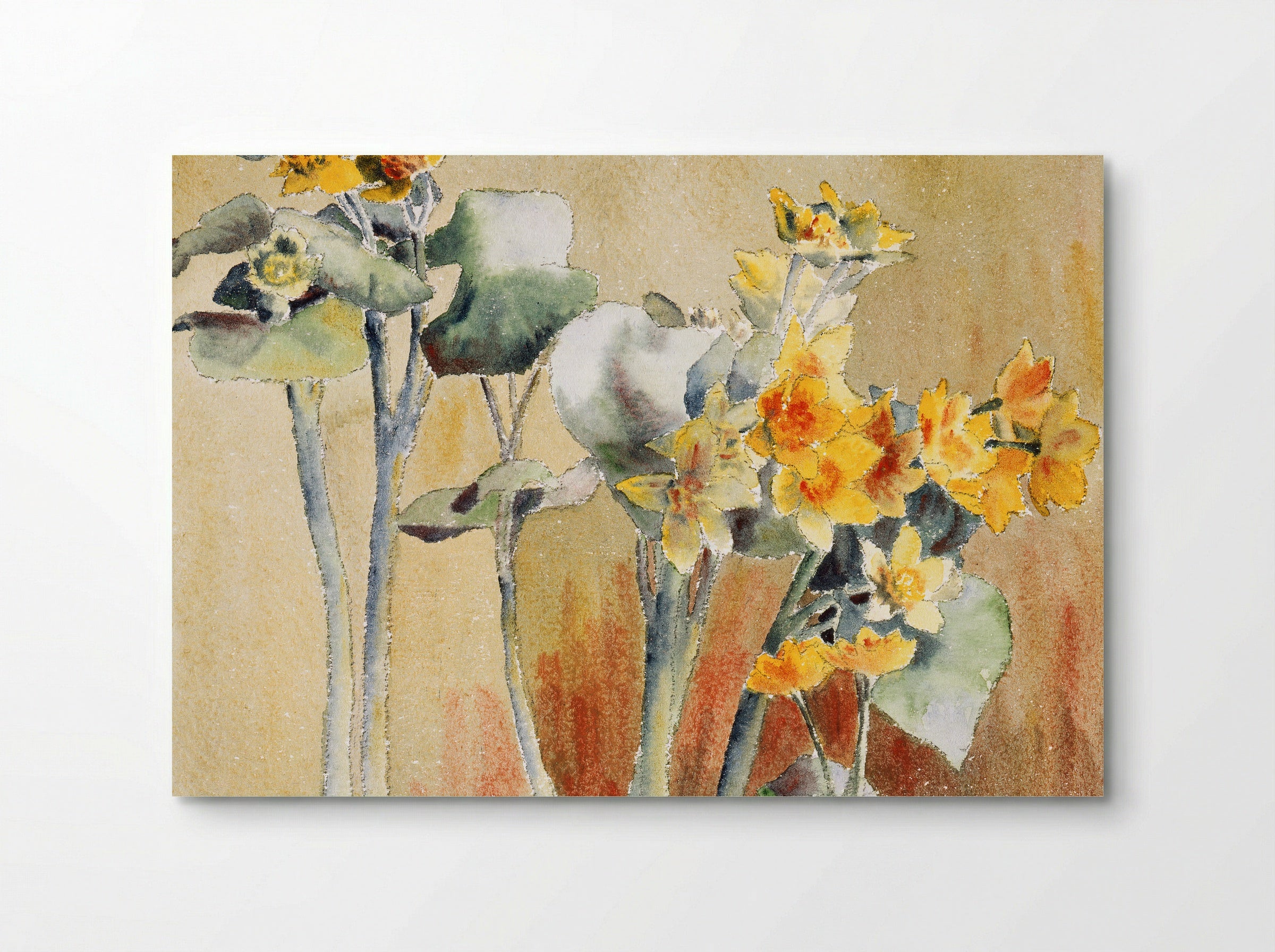 Orange Flower (1915) - Hannah Borger Overbeck - Poster