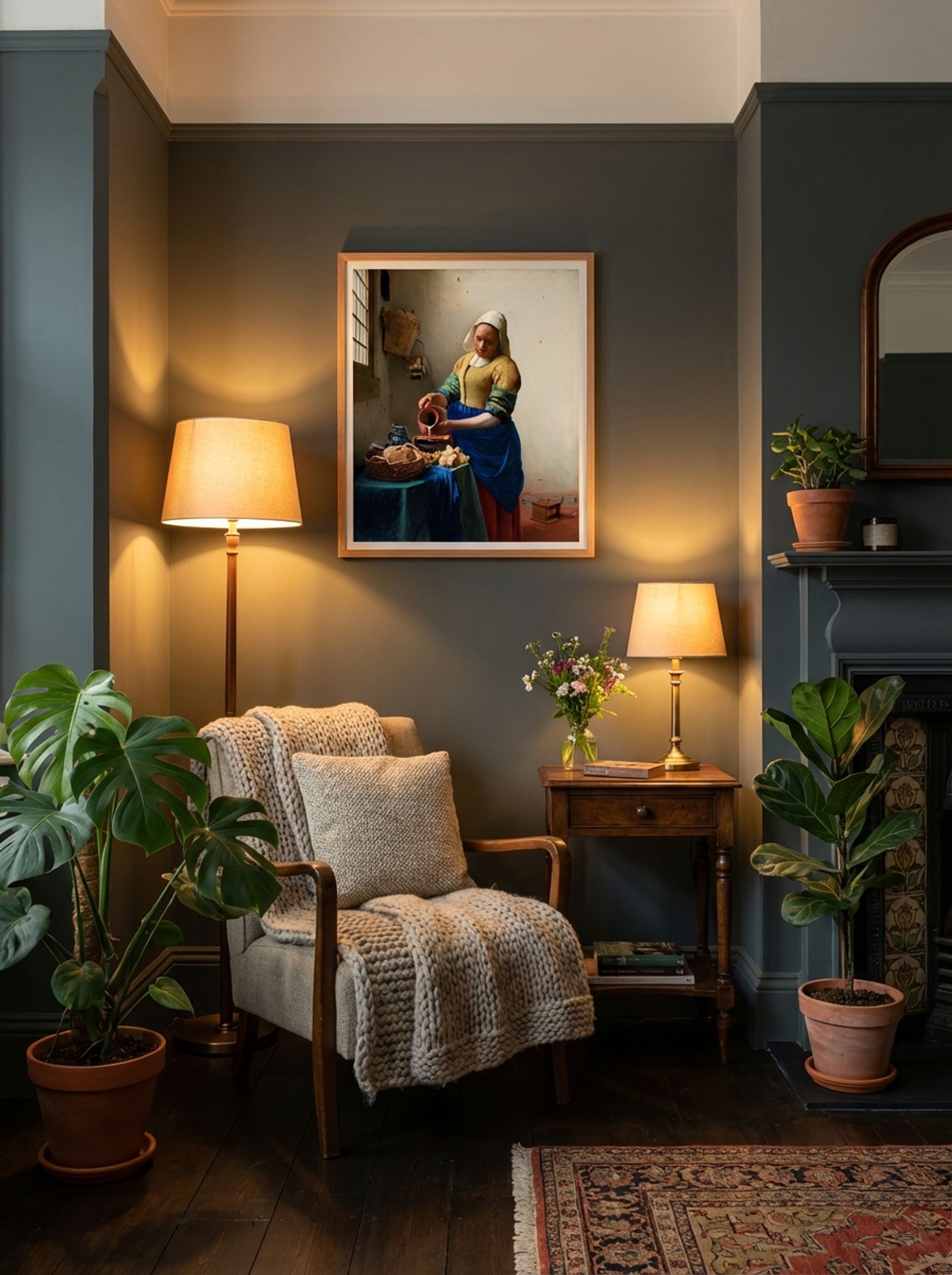 The Milkmaid - Johannes Vermeer - Lifestyle