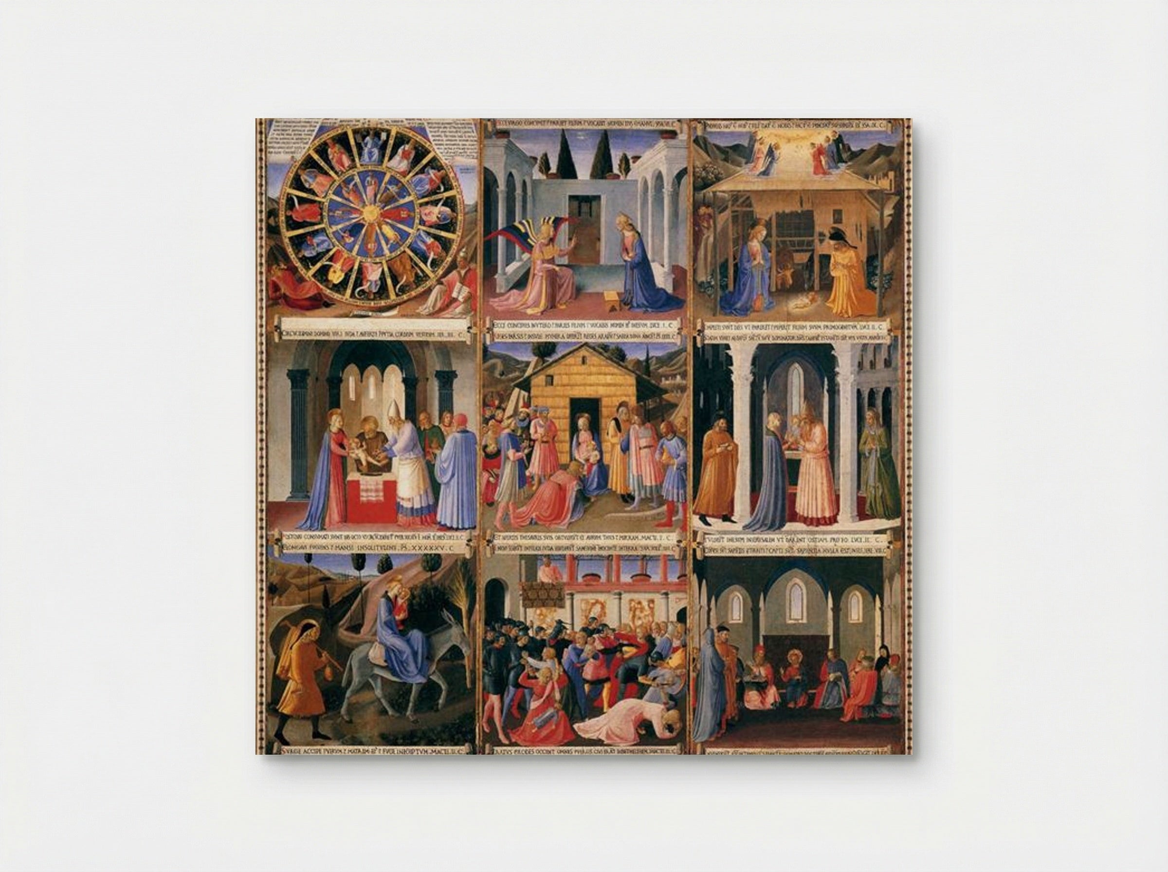 Scenes from the Life of Christ - Fra Angelico - Poster