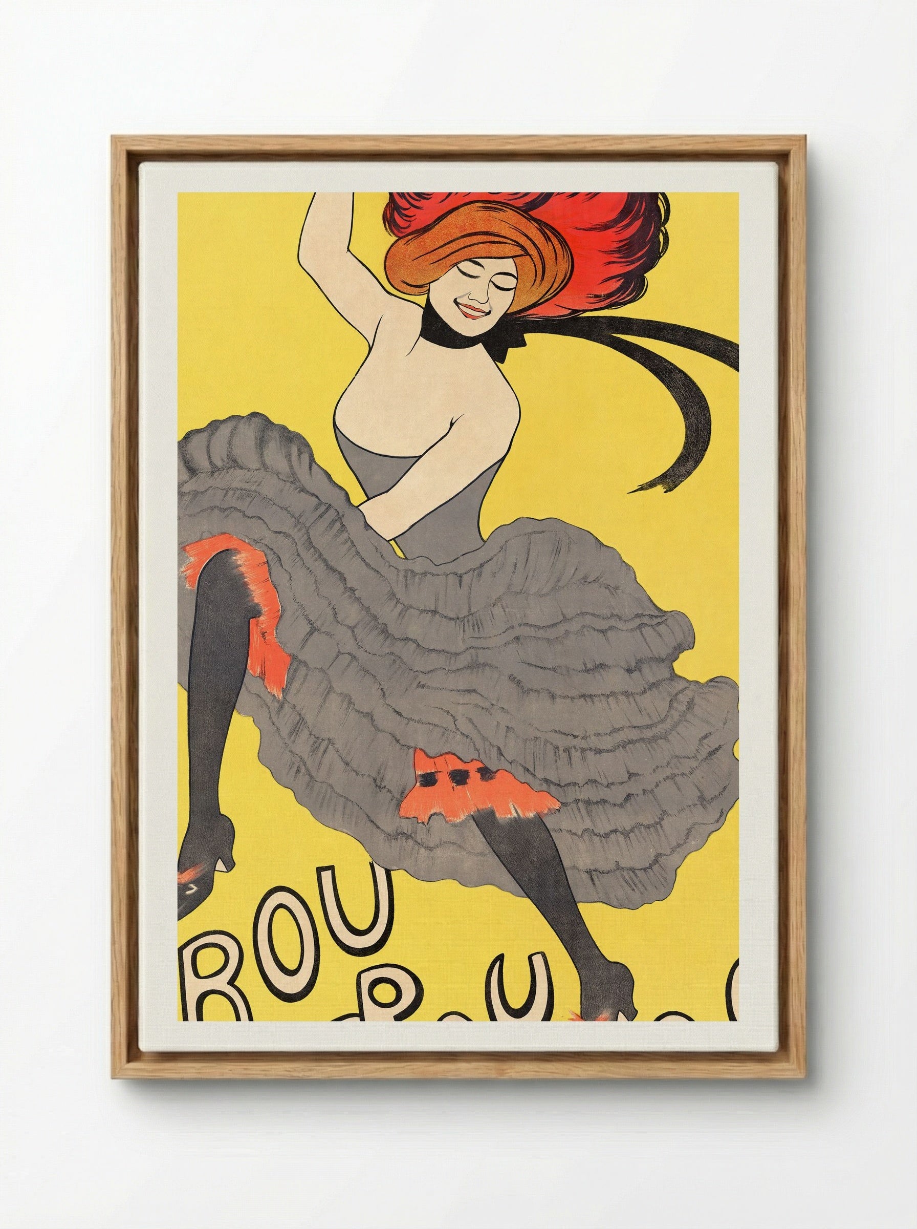 Le Frou-Frou - Leonetto Cappiello - Framed Canvas Wood