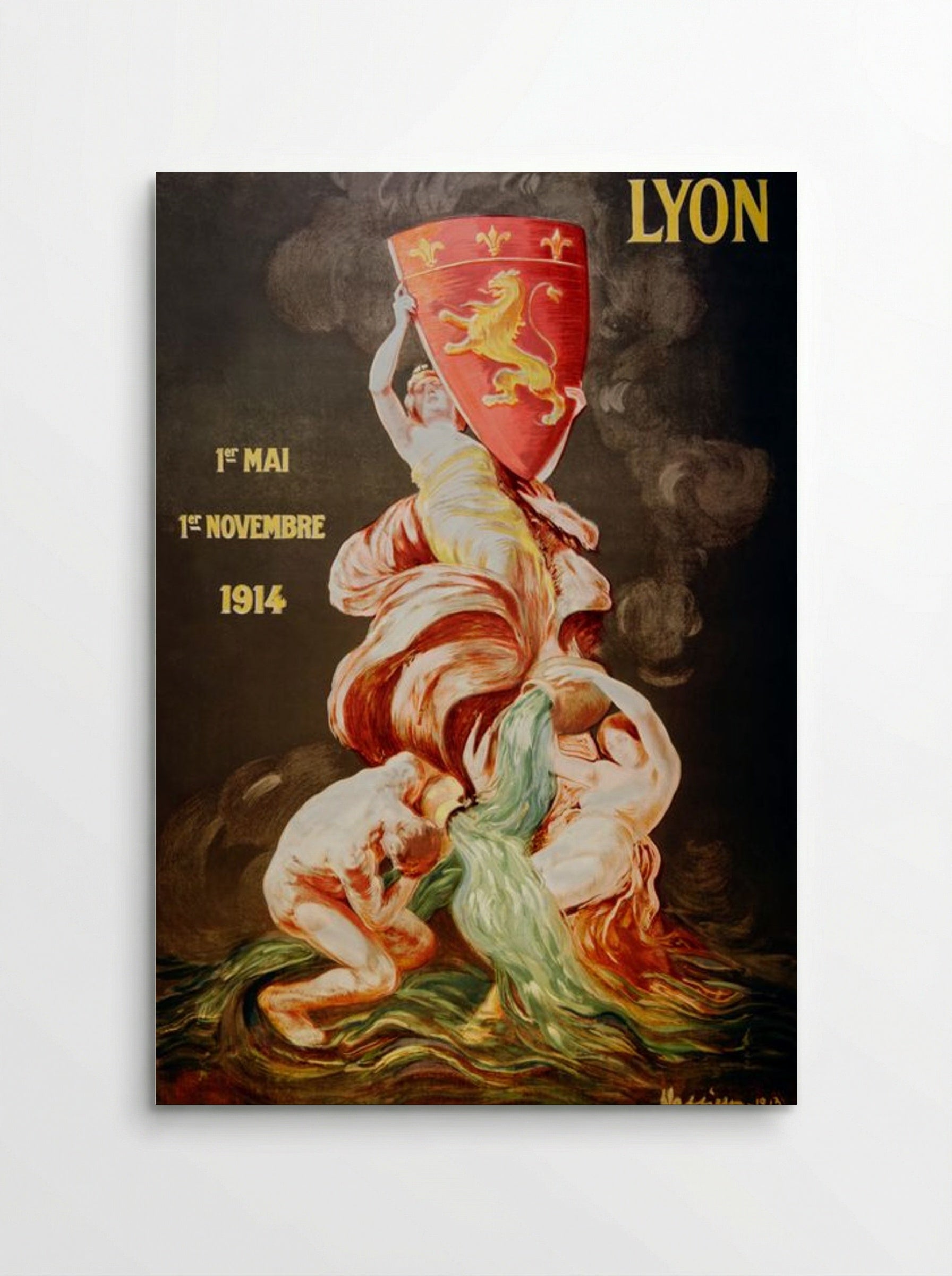 Lyon International Exhibition, 1914 - Leonetto Cappiello - Poster