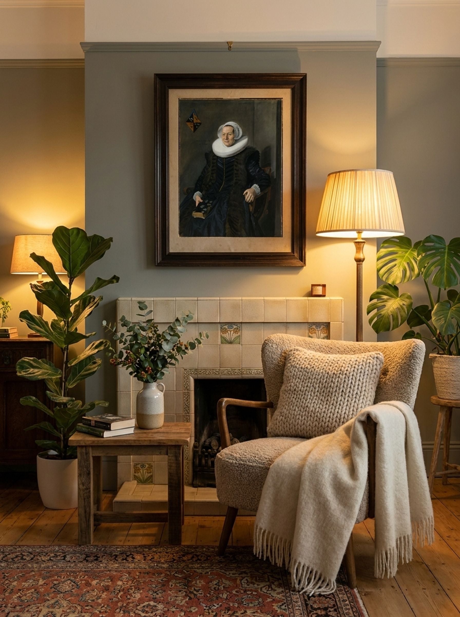 Portrait of Maritge Claesdr Vooght - Frans Hals - Lifestyle