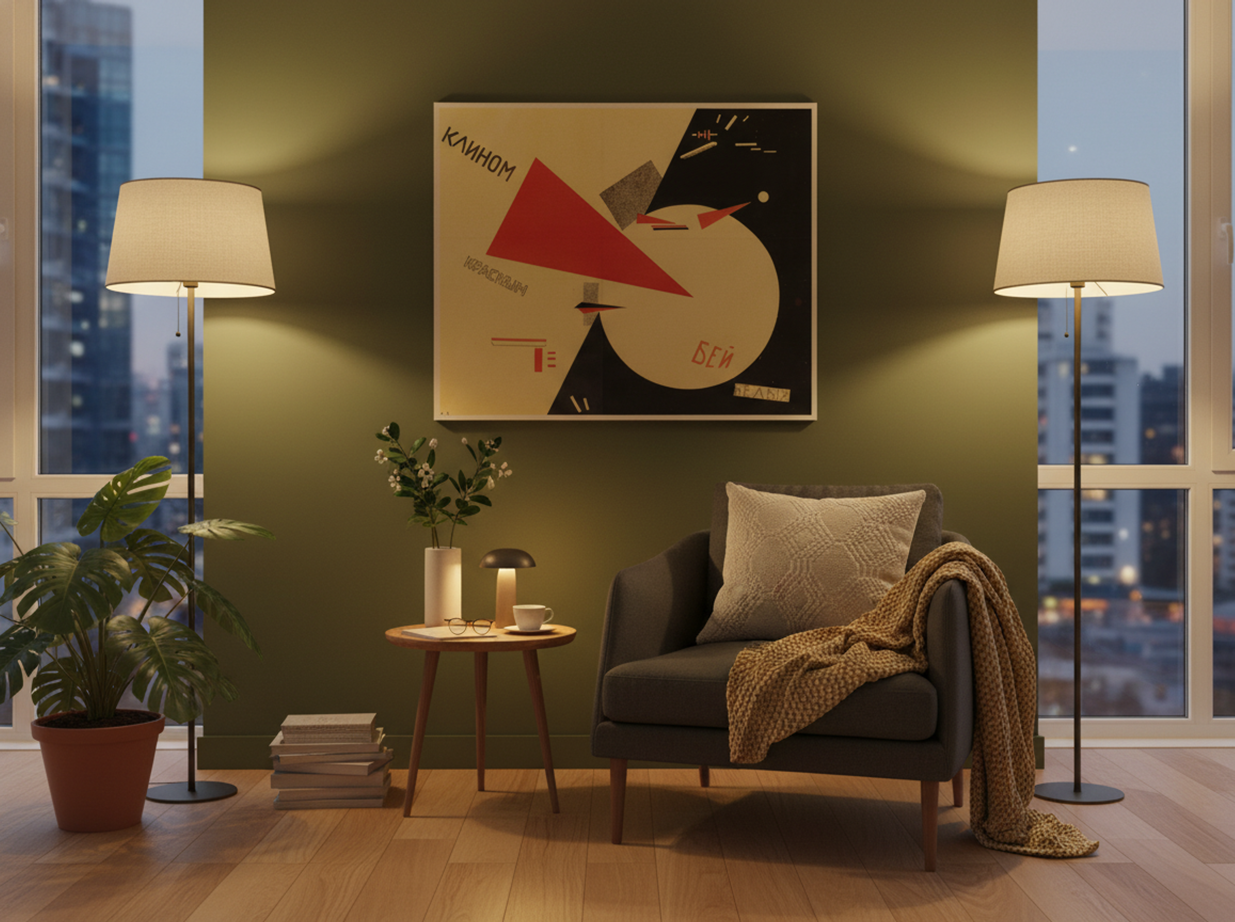 Beat the Whites with the Red Wedge - El Lissitzky - Lifestyle