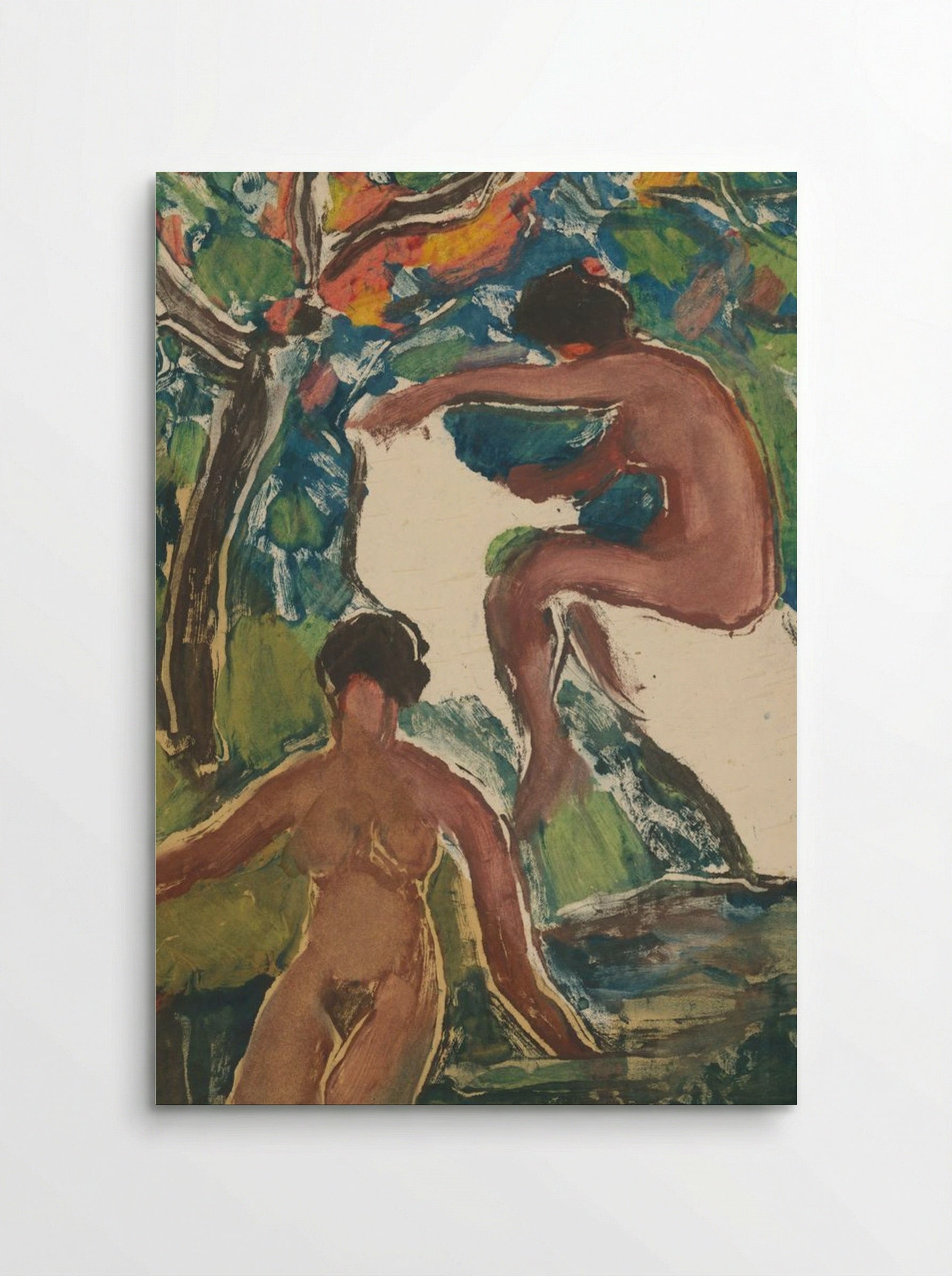 Swimming - Zolo Palugyay - Poster