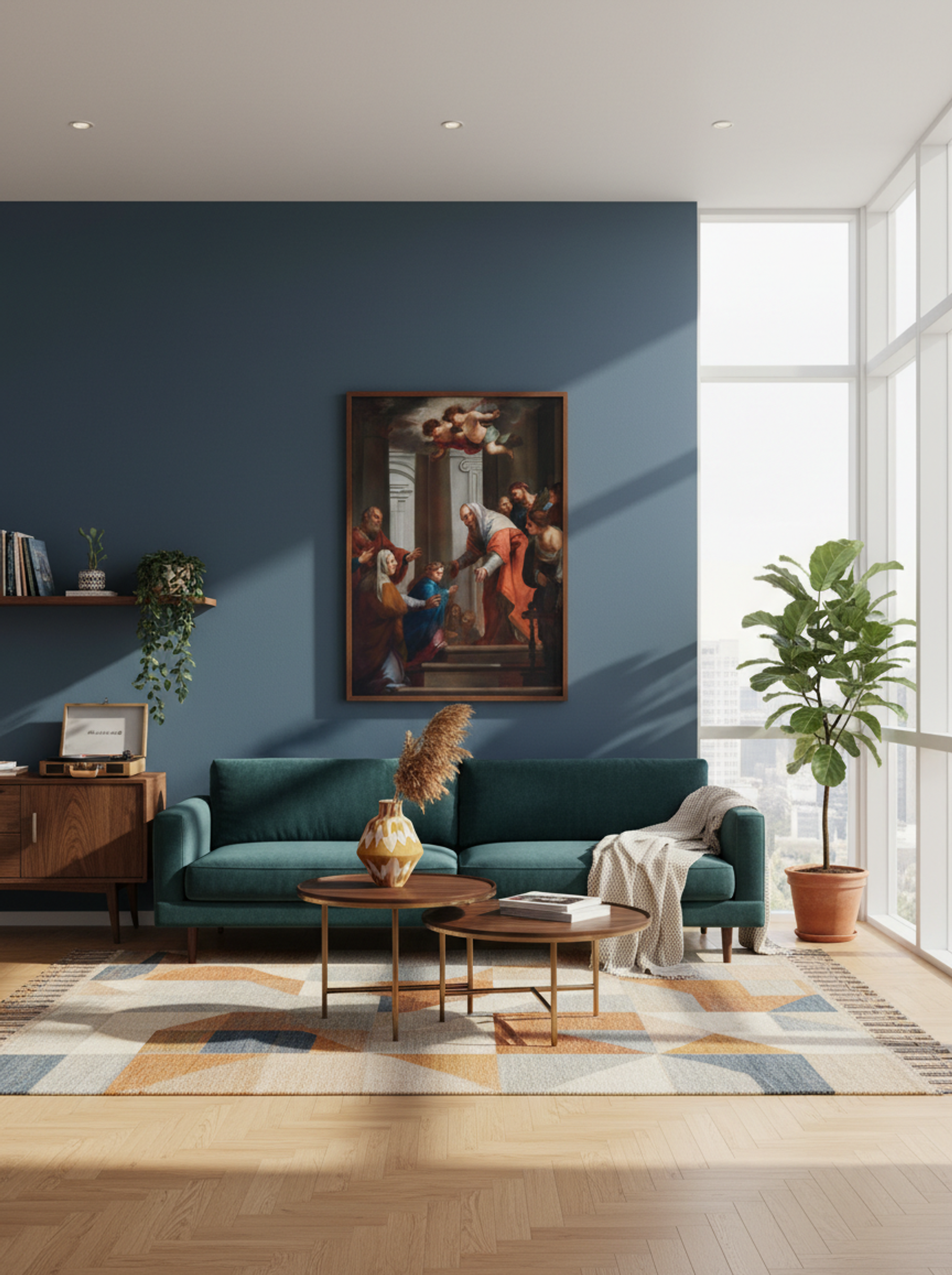 The Presentation of the Virgin in the Temple - Juan Francisco de Aguilera - Lifestyle