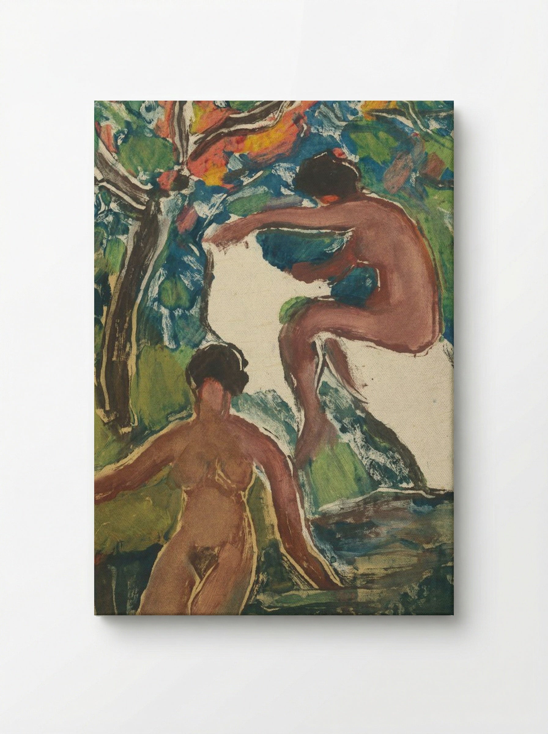 Swimming - Zolo Palugyay - Canvas