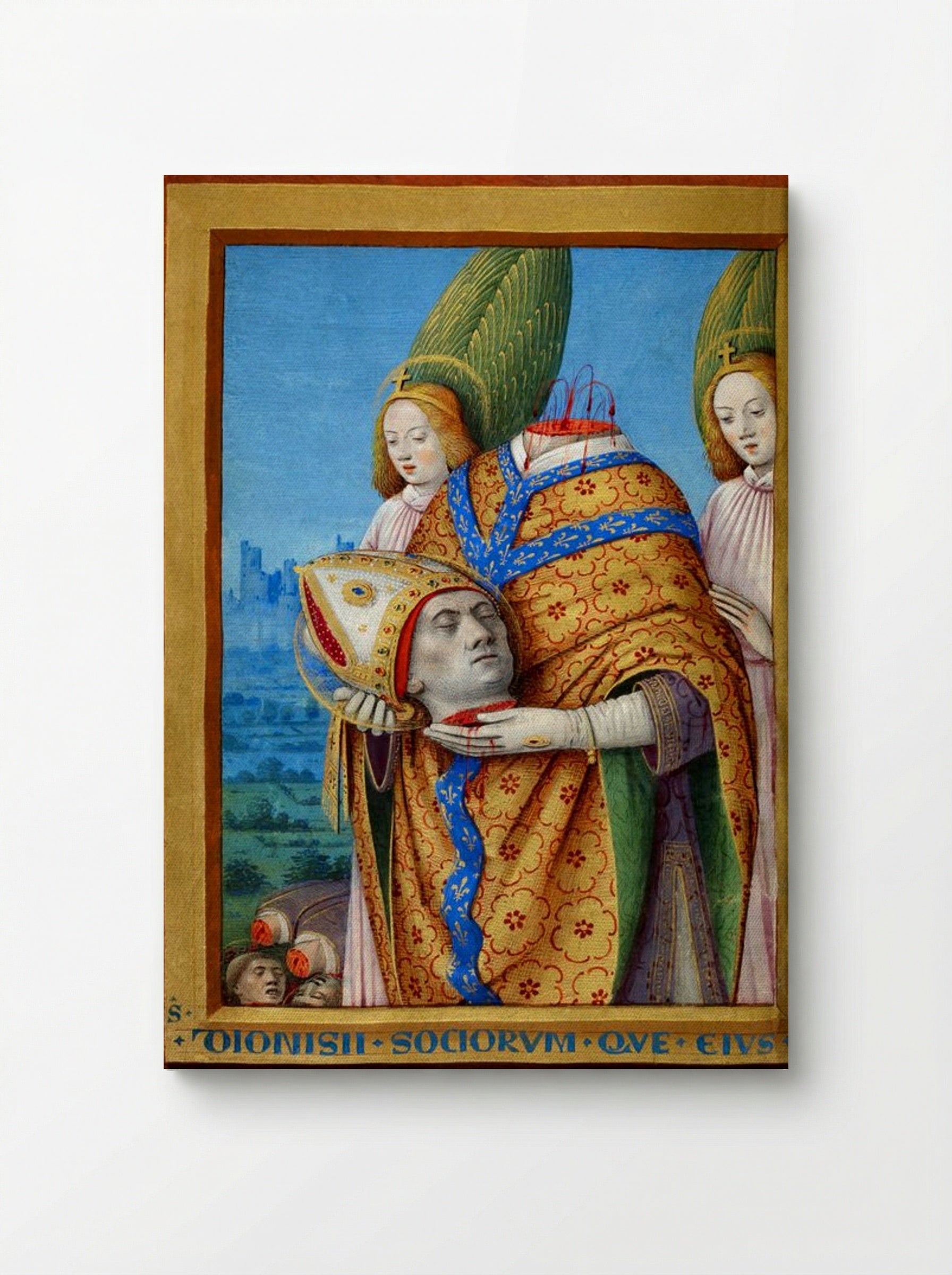 The Martyrdom of Saint Denis - Fine Art Print - Canvas