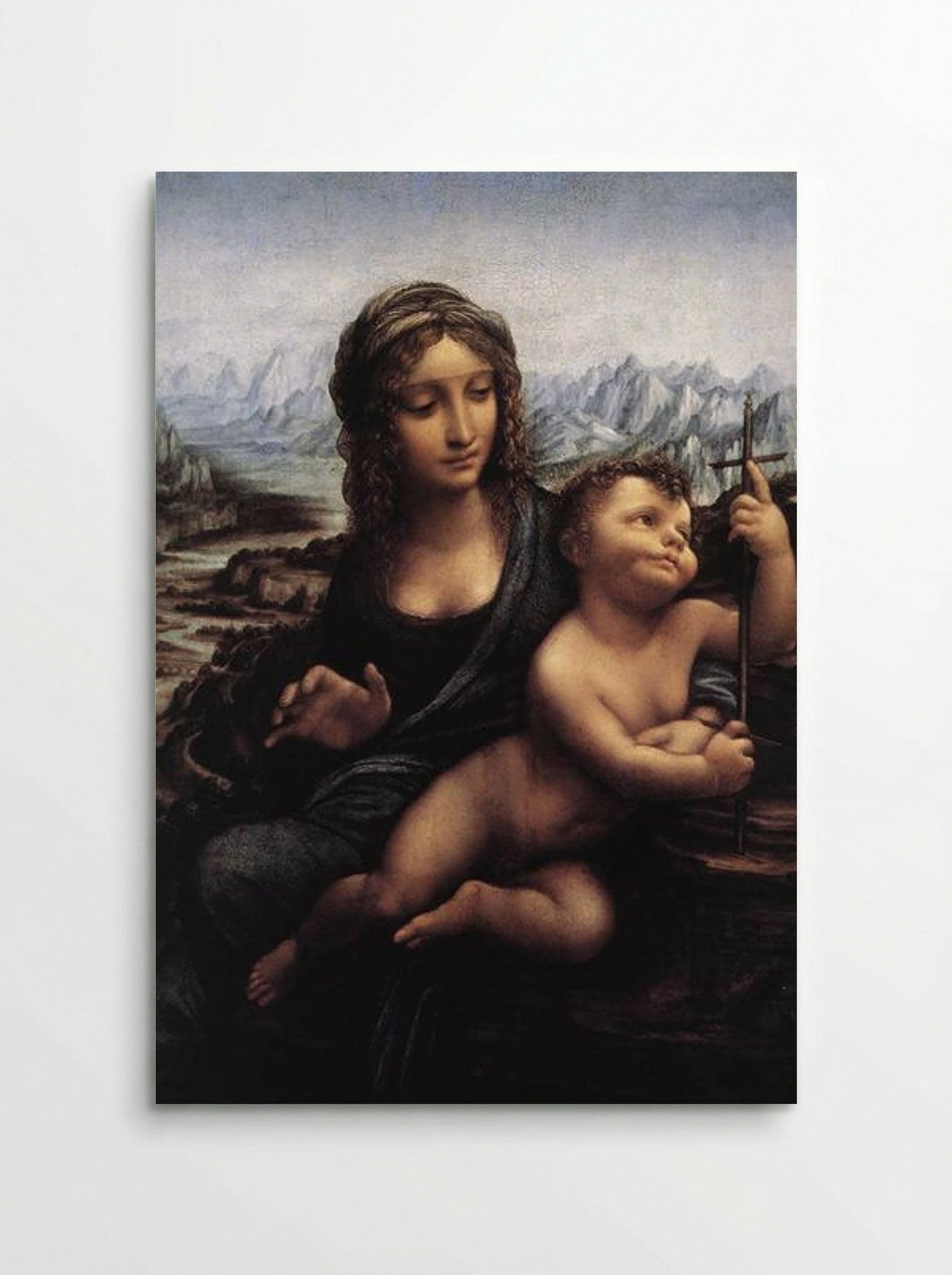 Madonna with the Yarnwinder - Leonardo da Vinci - Poster