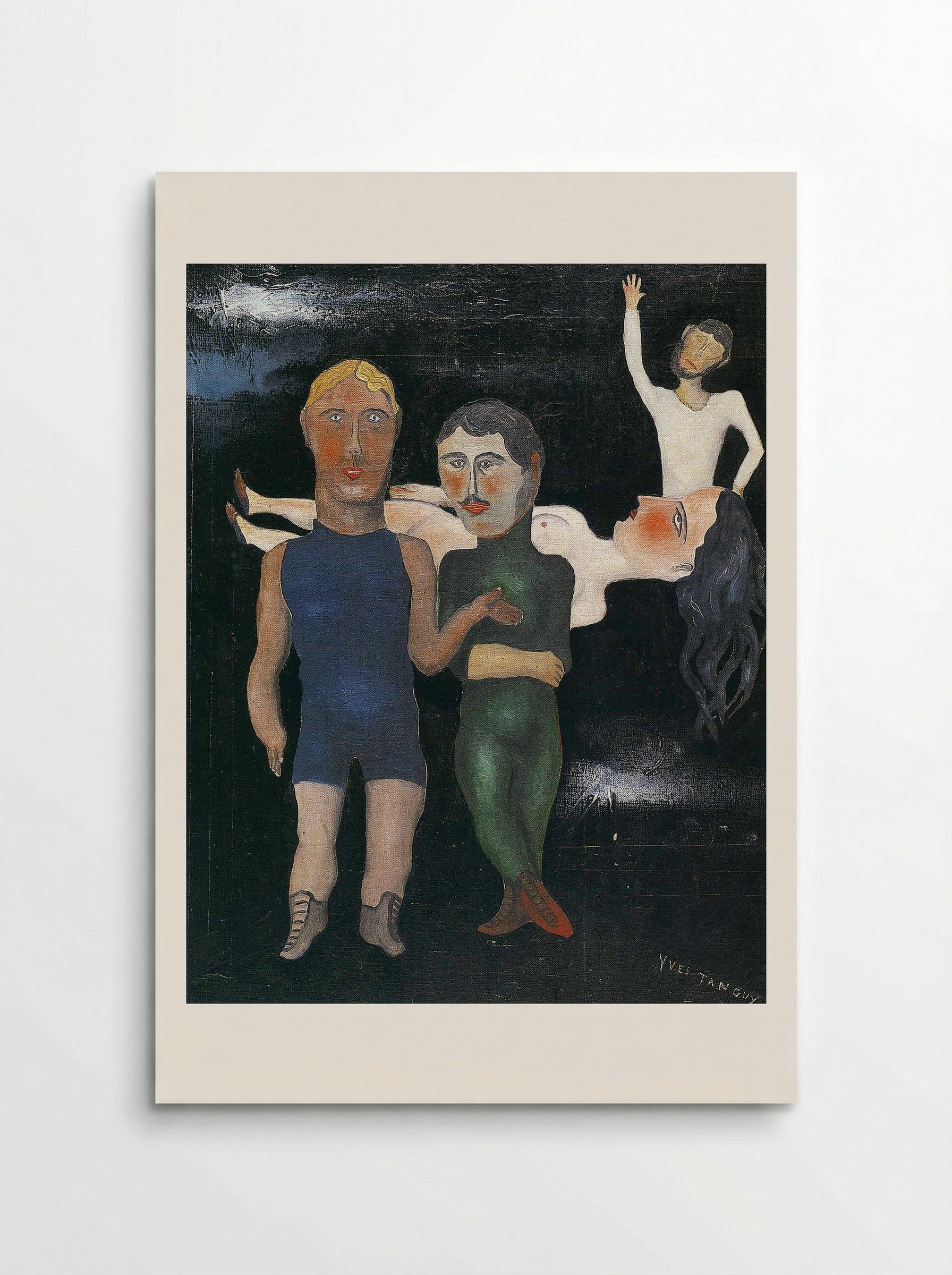 The Travelling Performers - Yves Tanguy - Poster